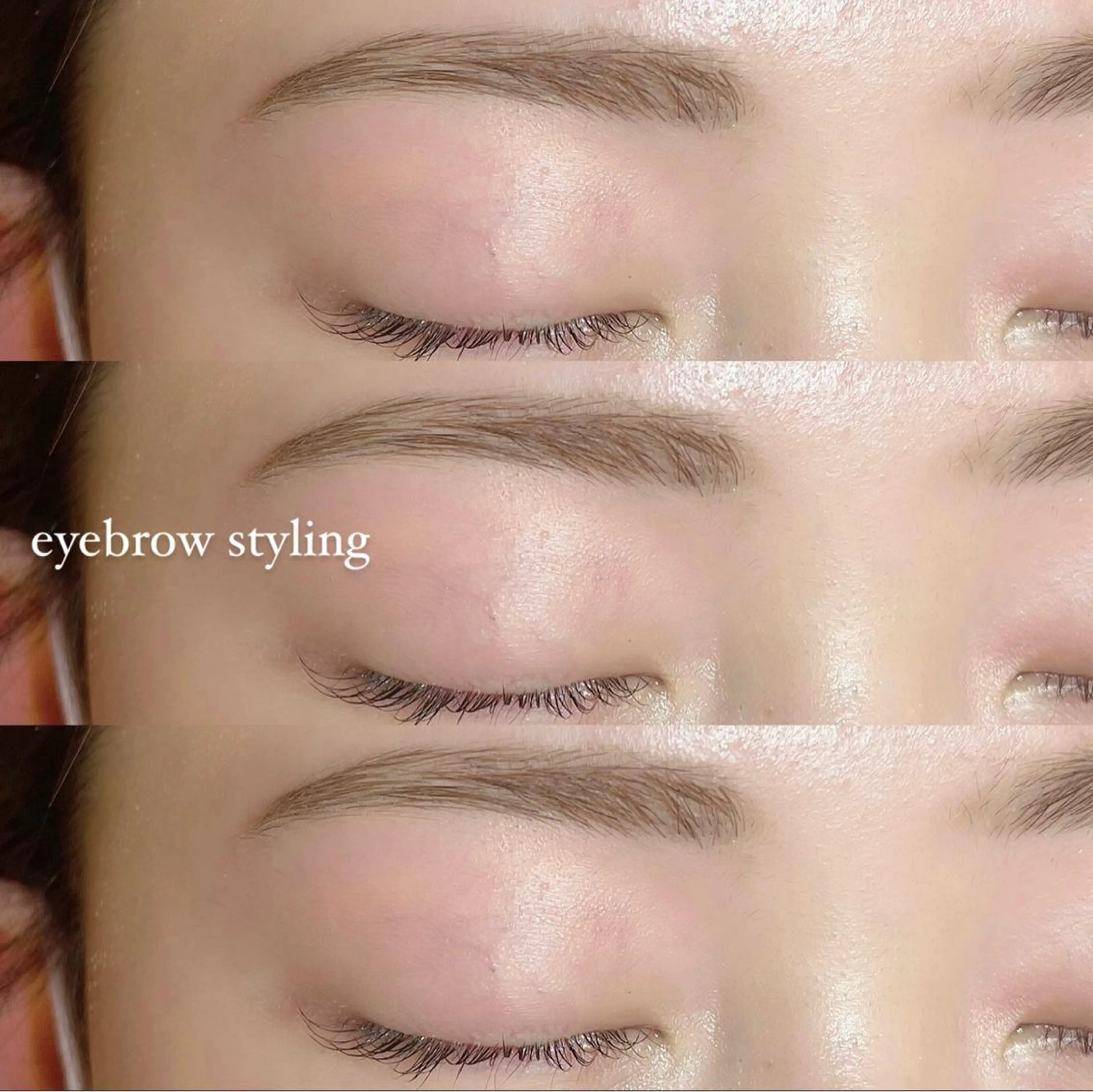 アイブロウ 眉毛ワックス脱毛 taniuchi ramuのマツエク・マツパデザイン