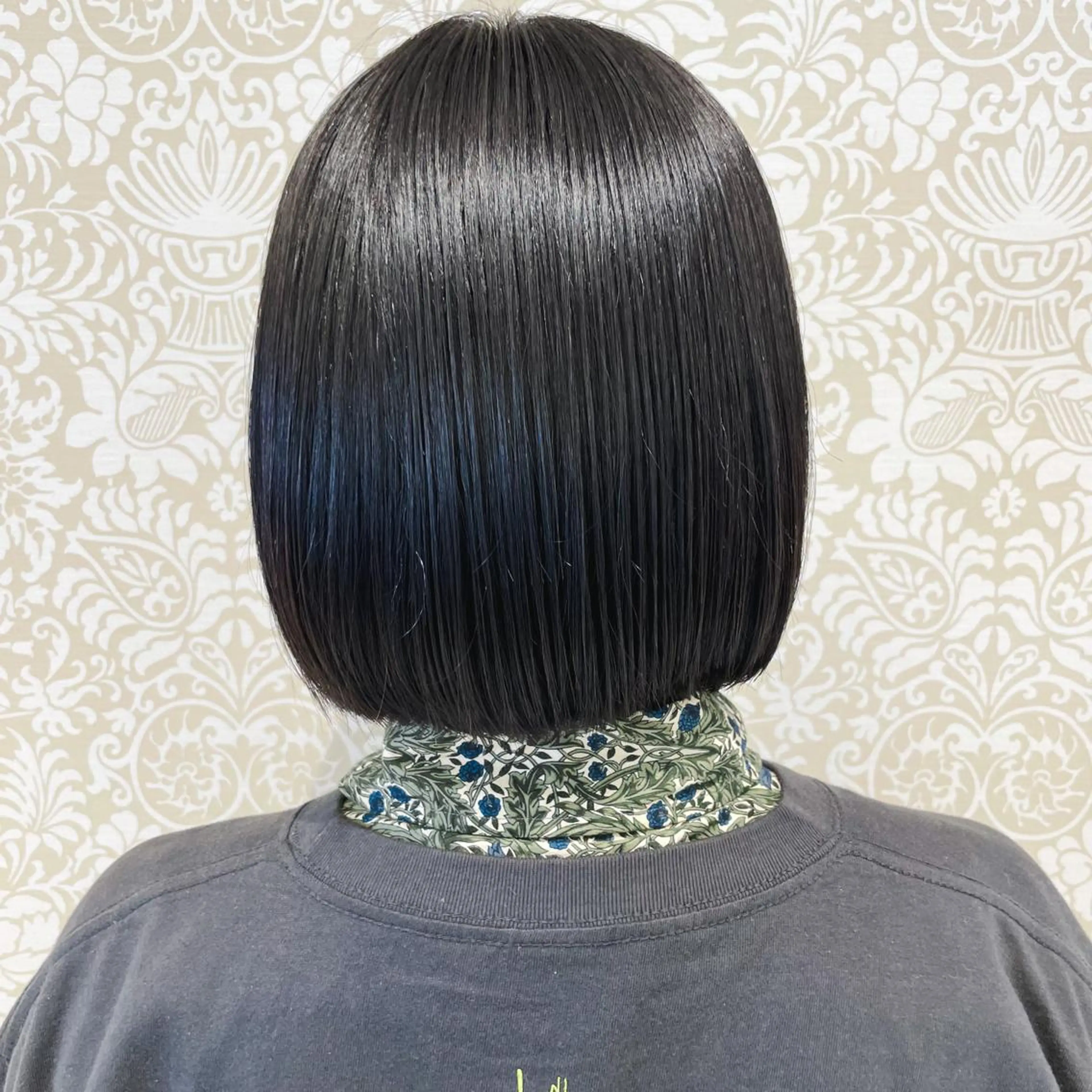 ミディアム 髪質改善カラー💎 オオネヨシナリのヘアスタイル