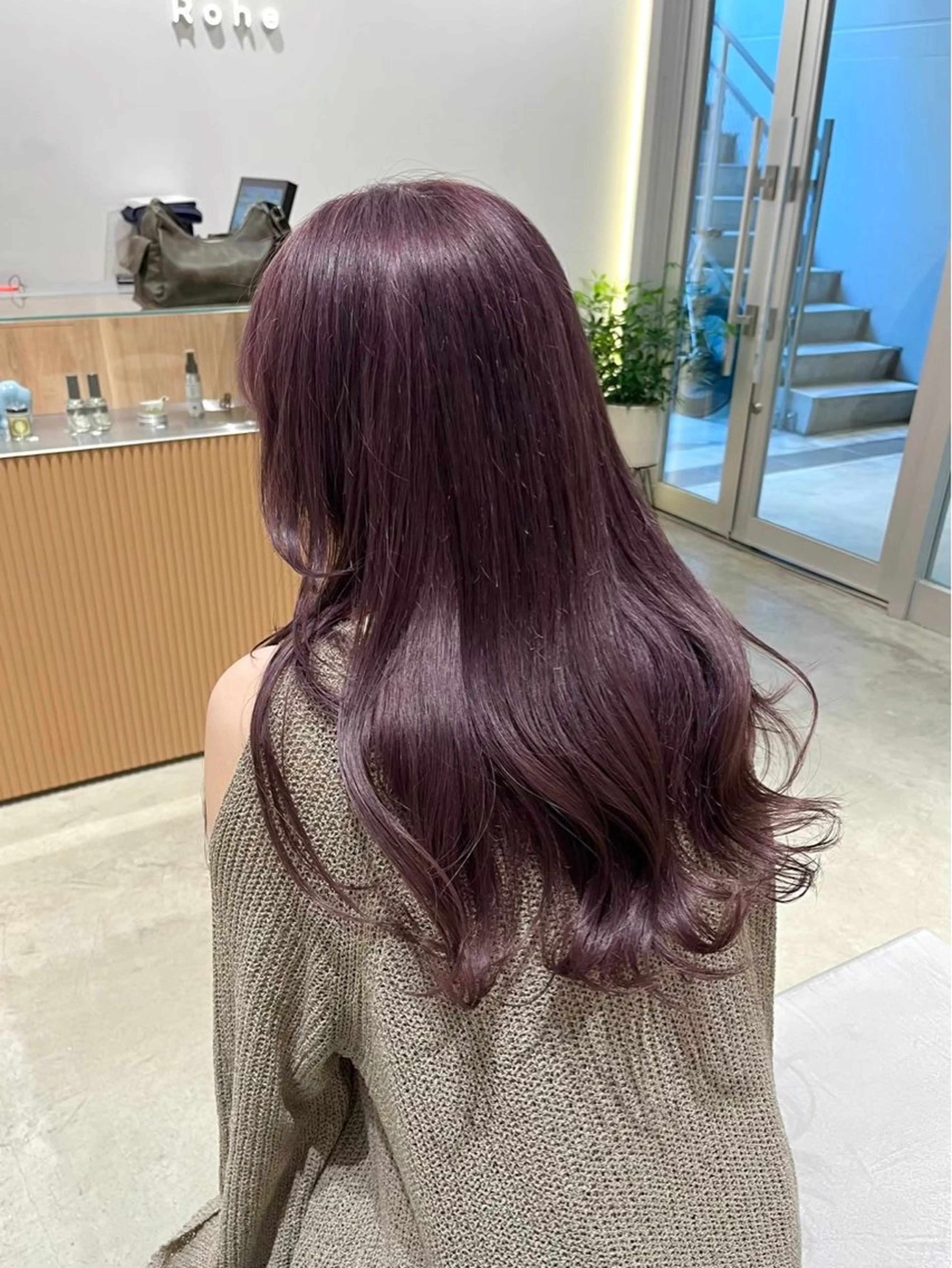 【色見はっきりパープル】🦄全頭1ブリーチ＋カラー🍇の写真