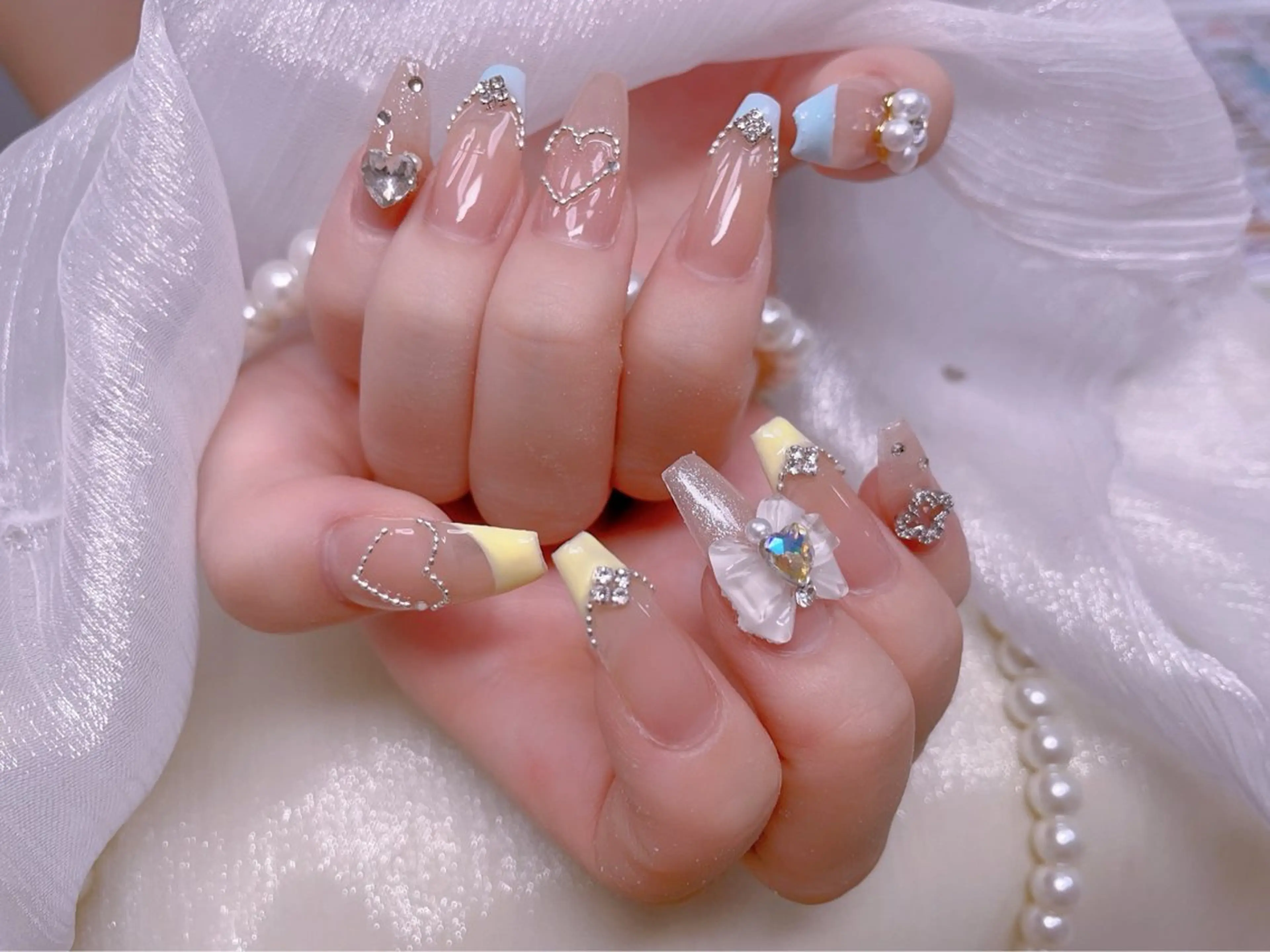 ネイル U・mi  nail salon【長さ出し/パラジェル/持ち込み/定額ネイル/学割U24】所属・Uminail ゆうゆうのネイルデザイン