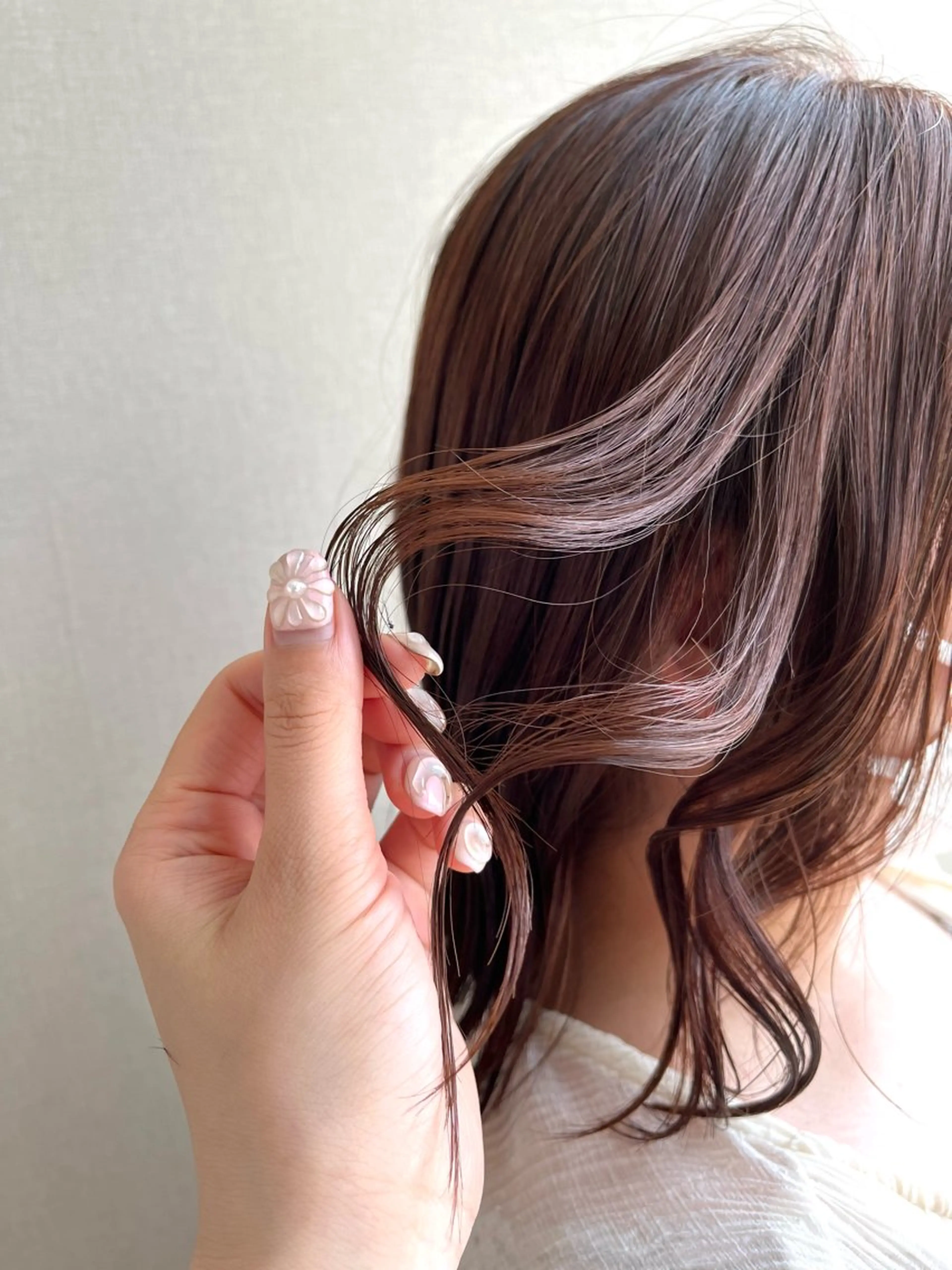 ミディアム ナチュラル＊艶＊ 蒲生四丁目＊山保美月のヘアスタイル