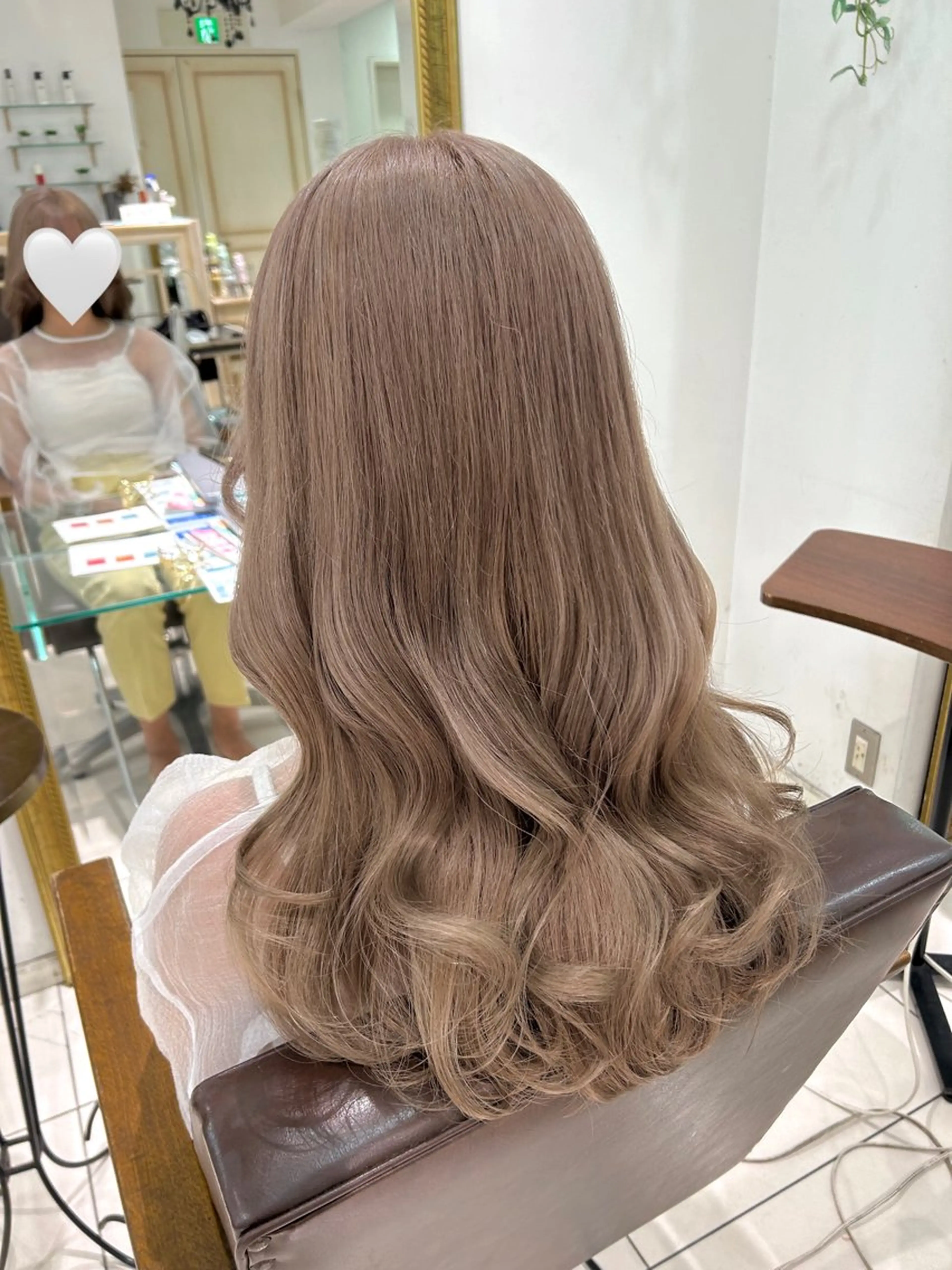 ロング カラー 透明感カラー 古山 結季🌙🖤のヘアスタイル