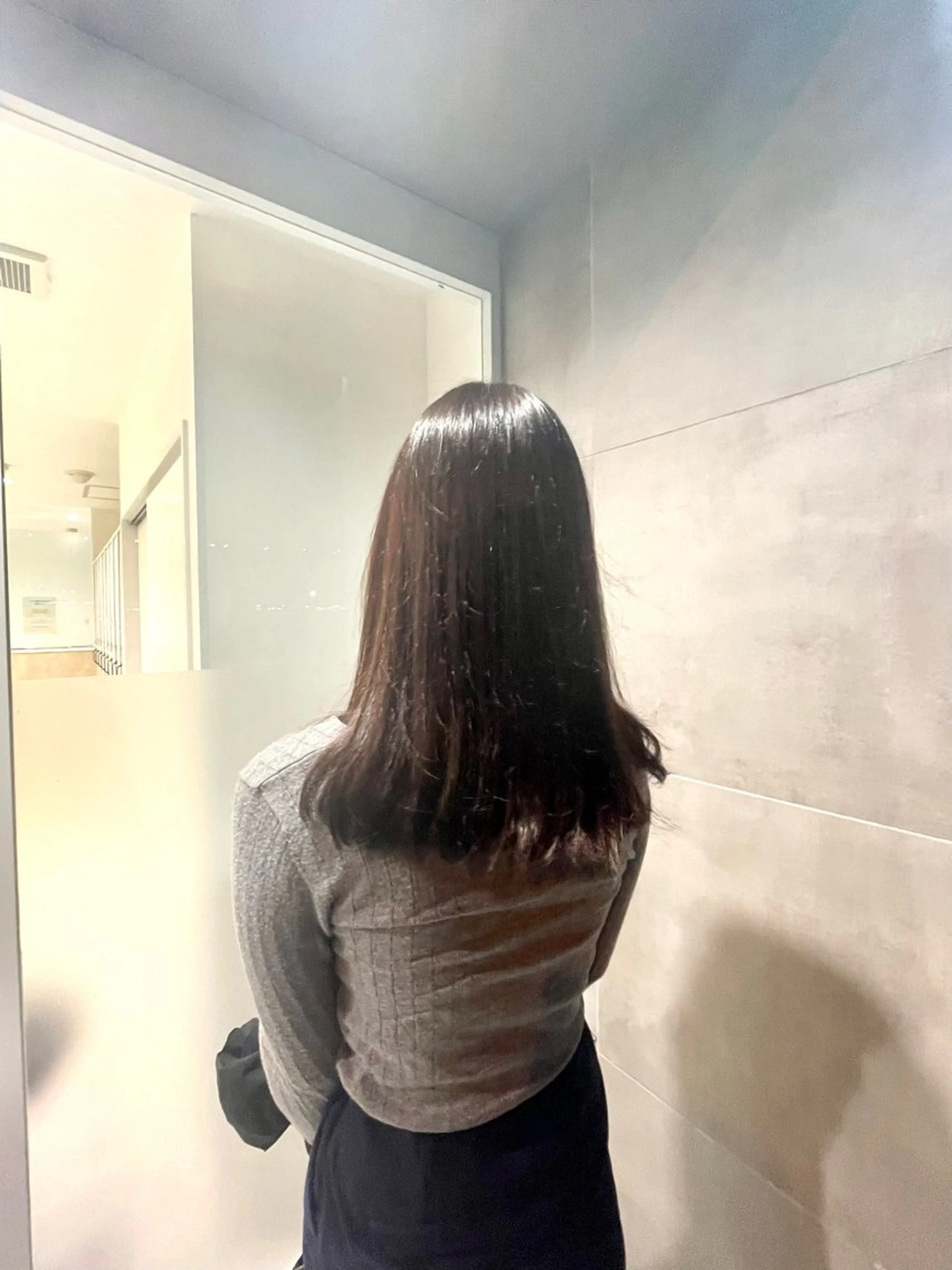 セミロング カラー カット ヘアカラー このみ/髪質改善 /ヘアアレンジ🫧のヘアスタイル