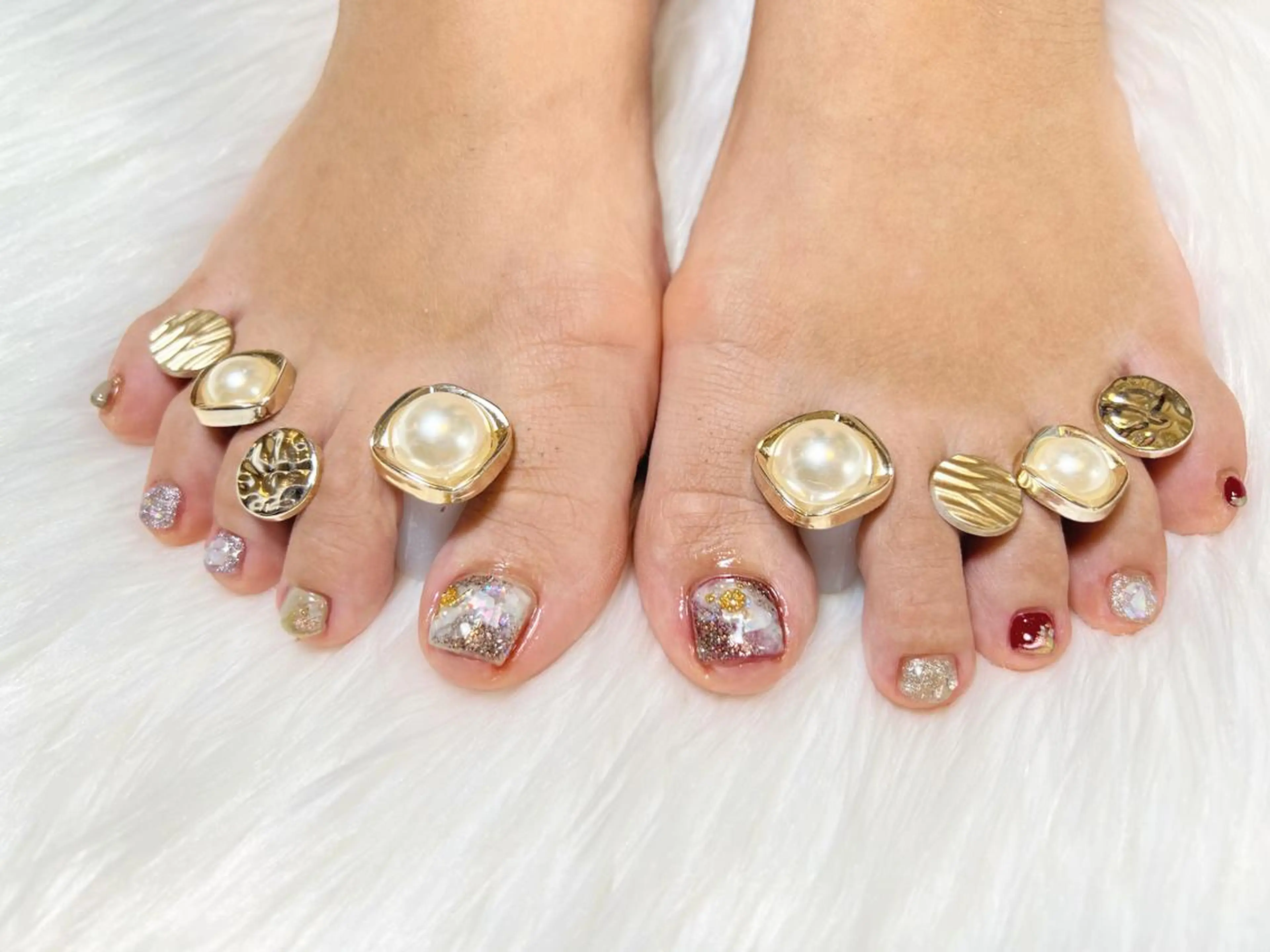 ネイル フットネイル 渡邊 亜貴のネイルデザイン