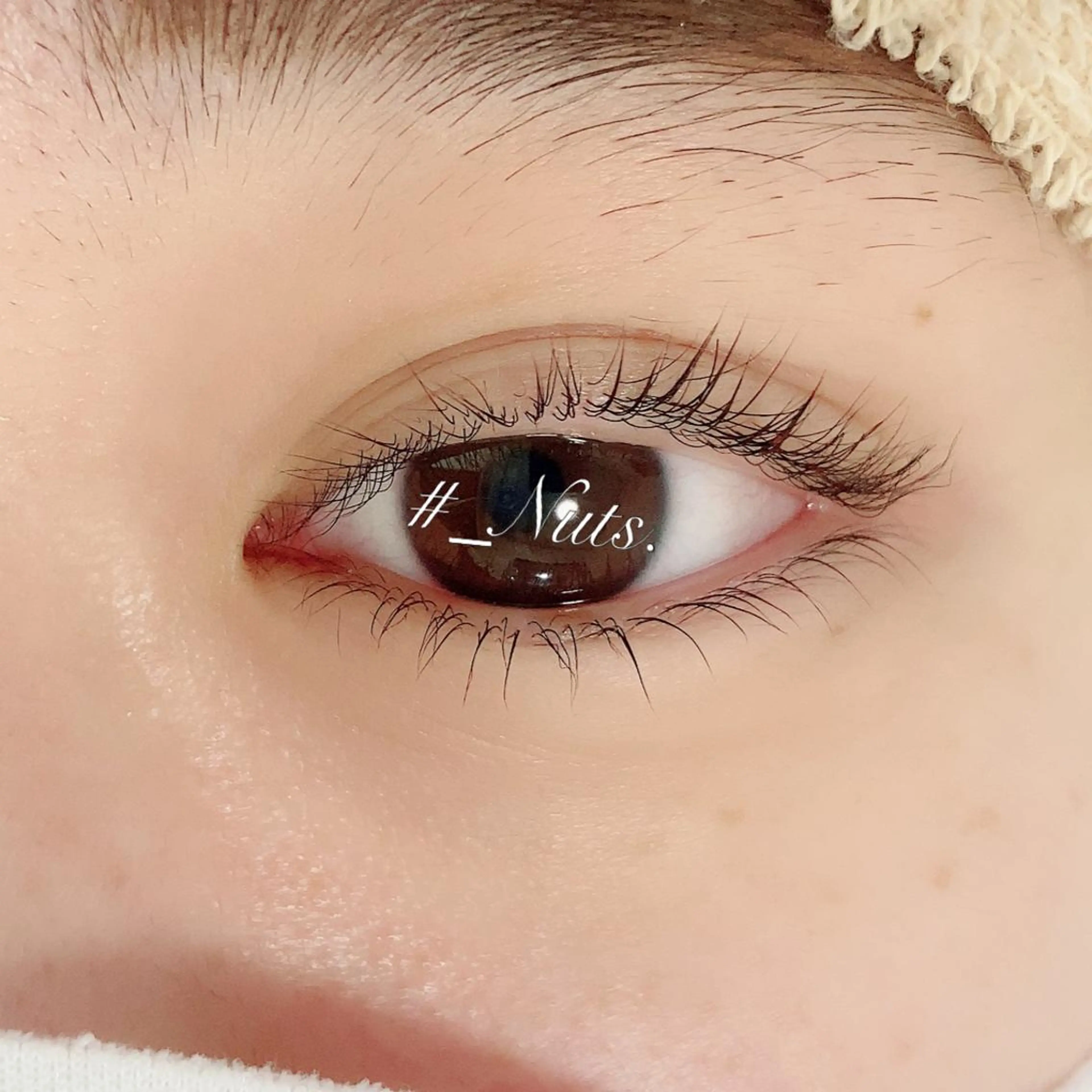 マツエク・マツパ 土居 夏美/束感マツエクのマツエク・マツパデザイン