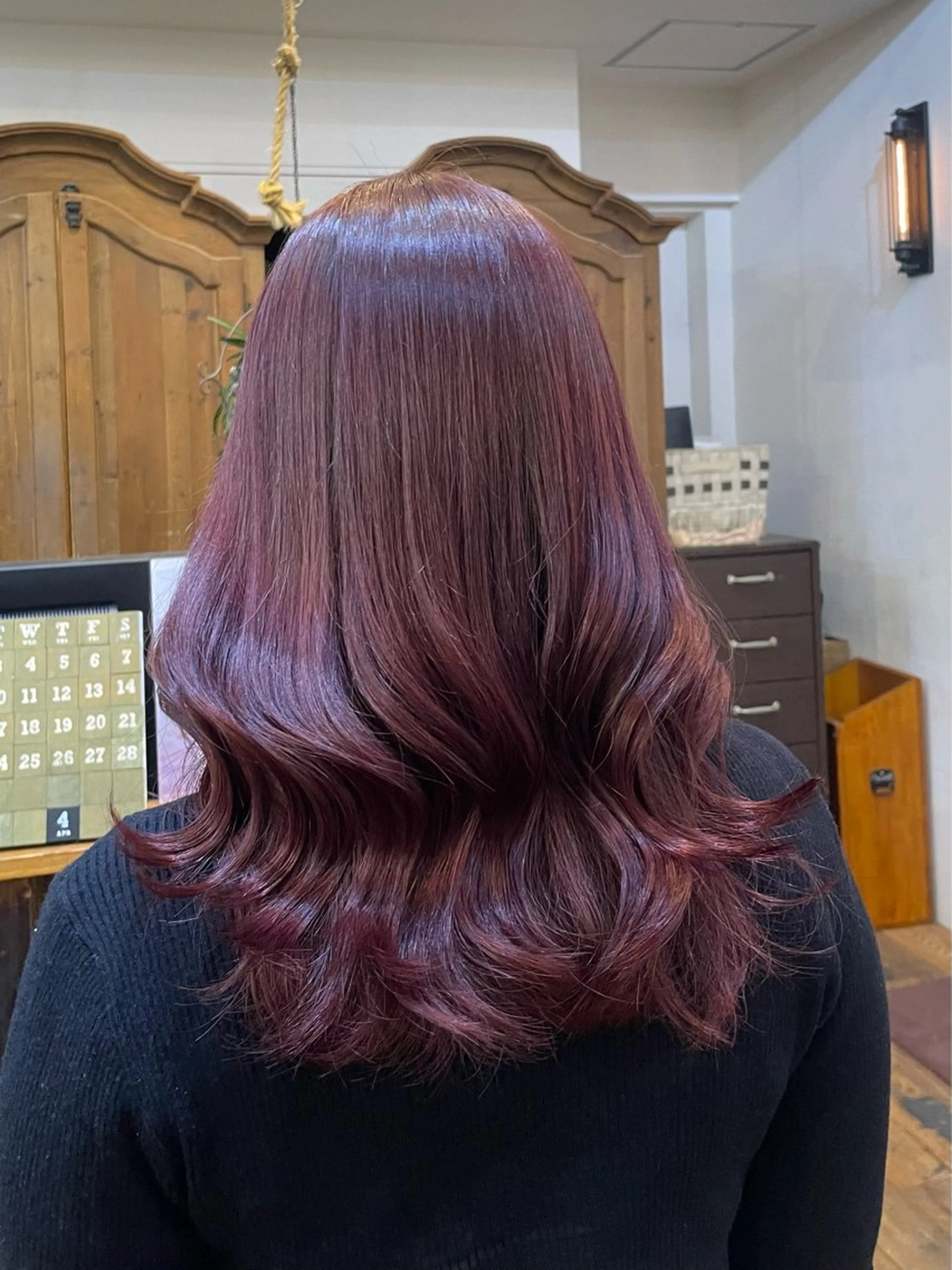 カラー ブリーチ 透明感カラー ダブルカラー ブリーチカラー／ 銀座／秋葉香乃のヘアスタイル