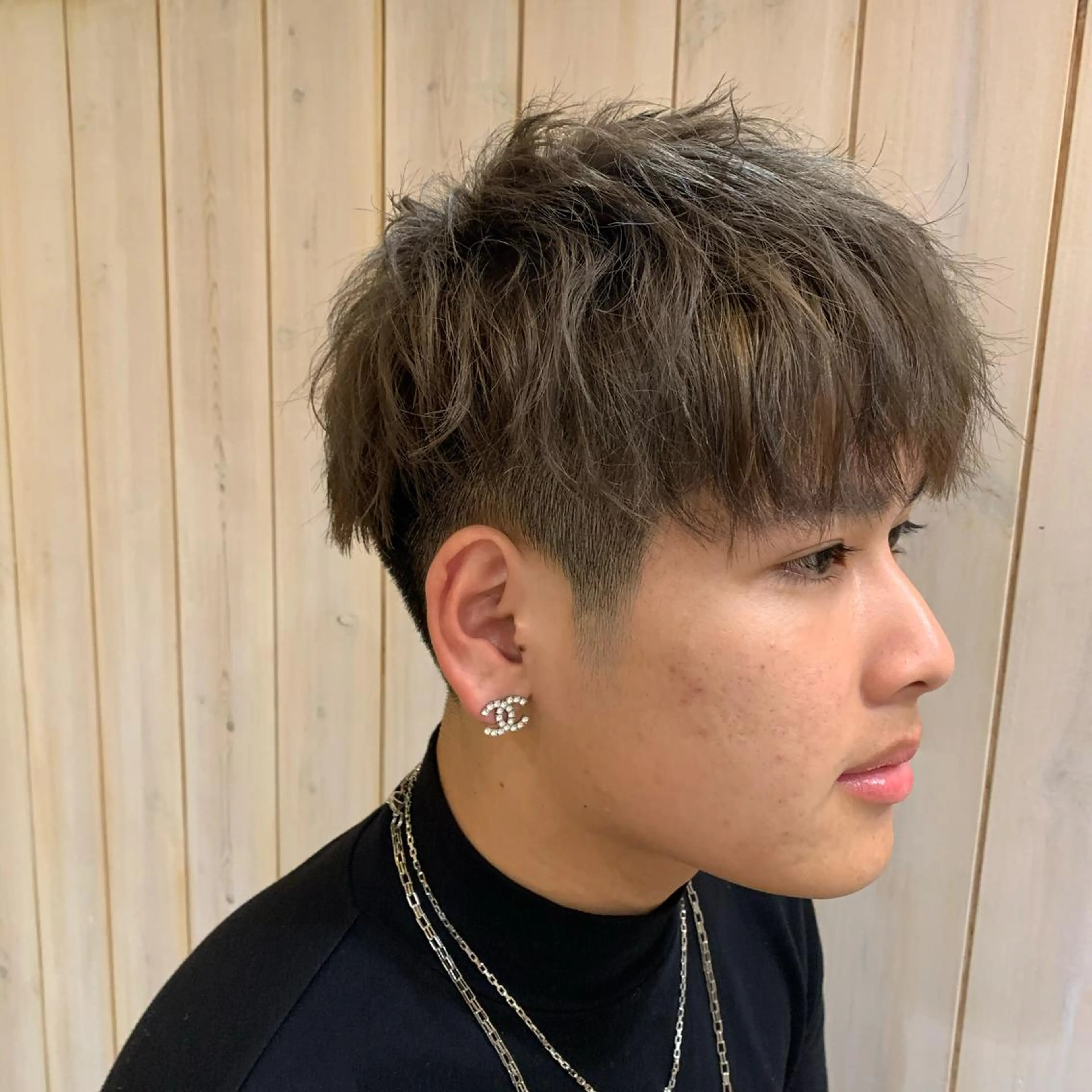 ショート カラー メンズ メンズパーマ特化🔥 ツイスパ/シャドウのヘアスタイル