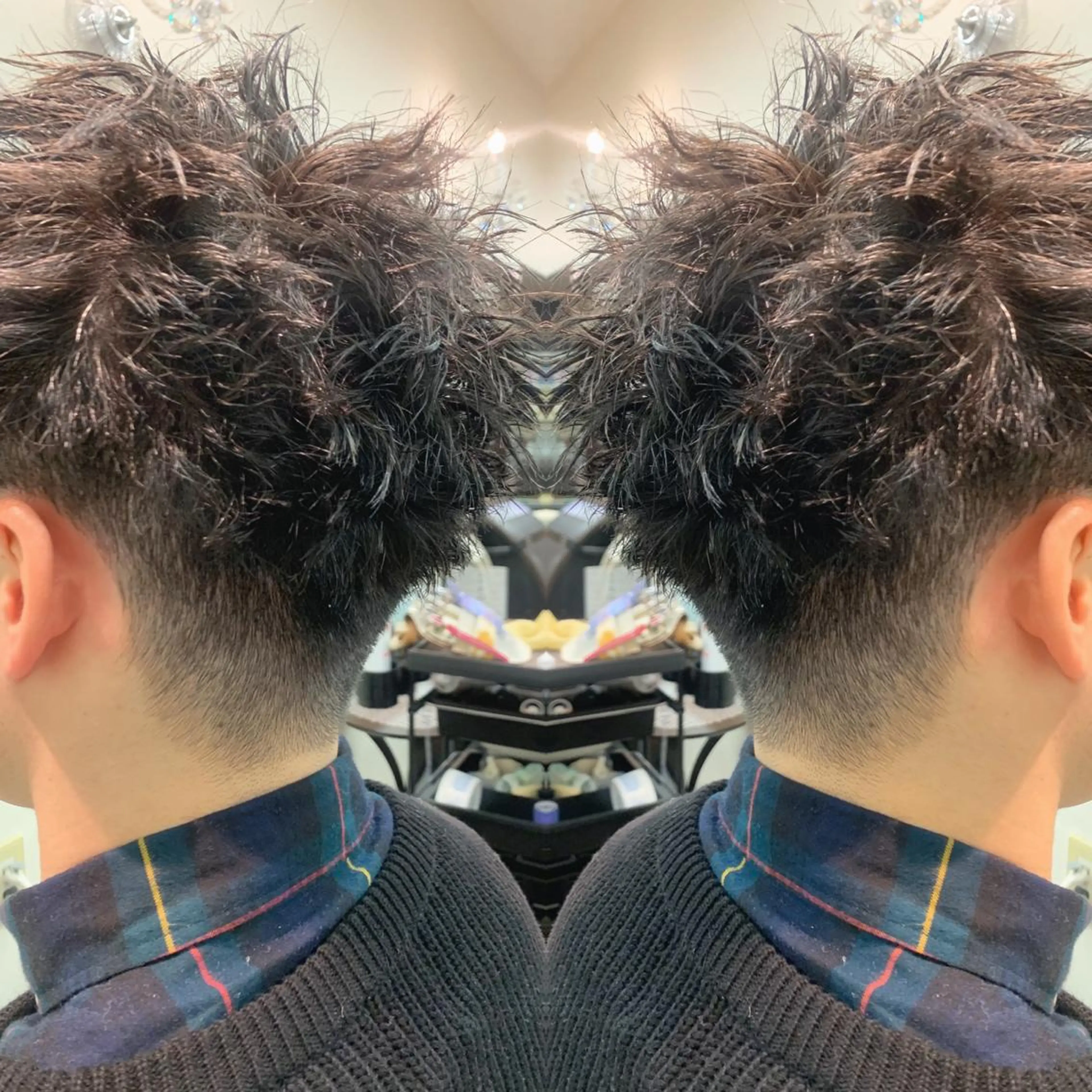 ショート ツイストパーマ カット パーマ H所属・H (エイチ) 烏丸御池店のヘアスタイル