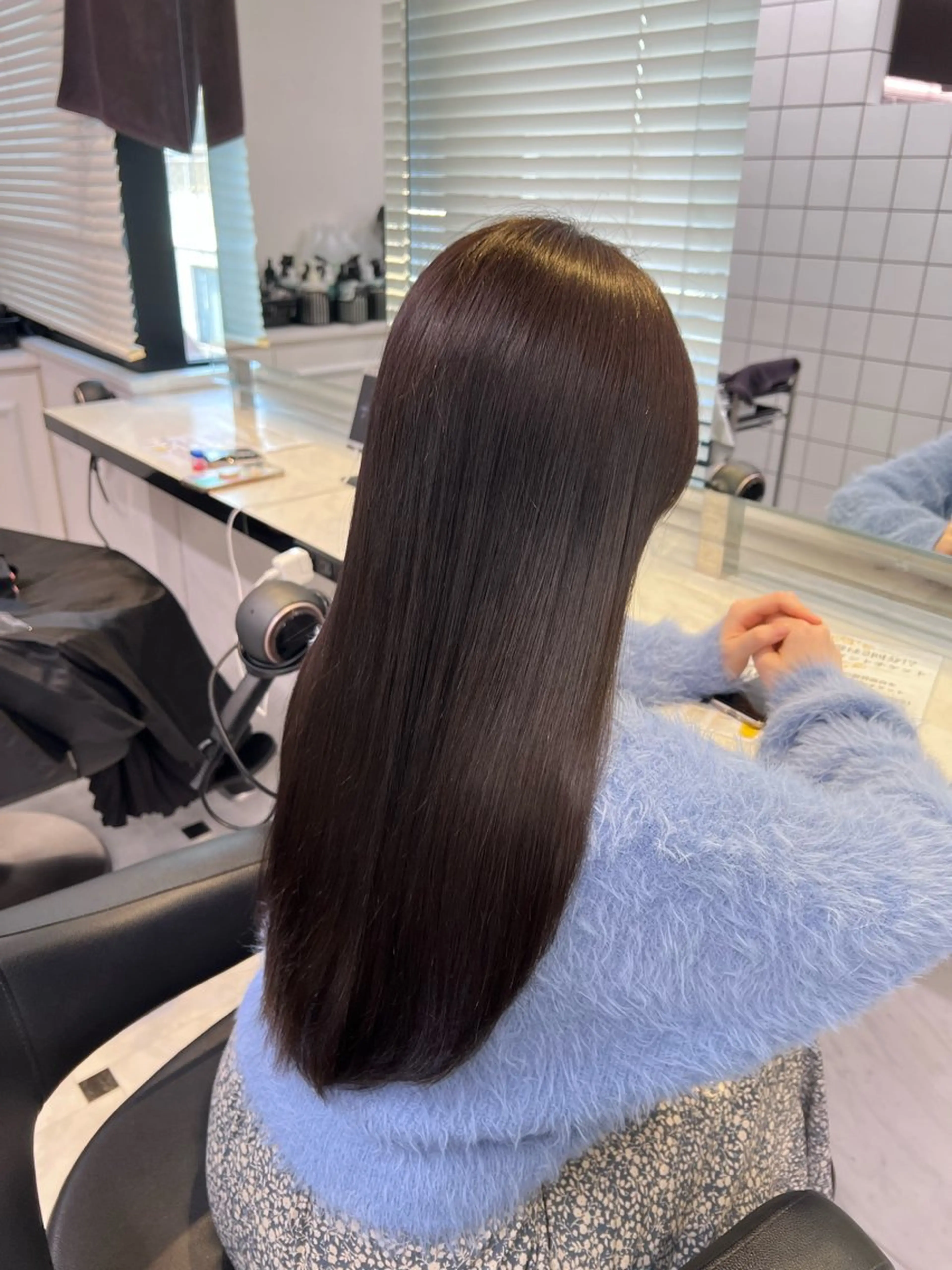 カラー カット 縮毛矯正 韓国ベージュ🏹 YUTOのヘアスタイル