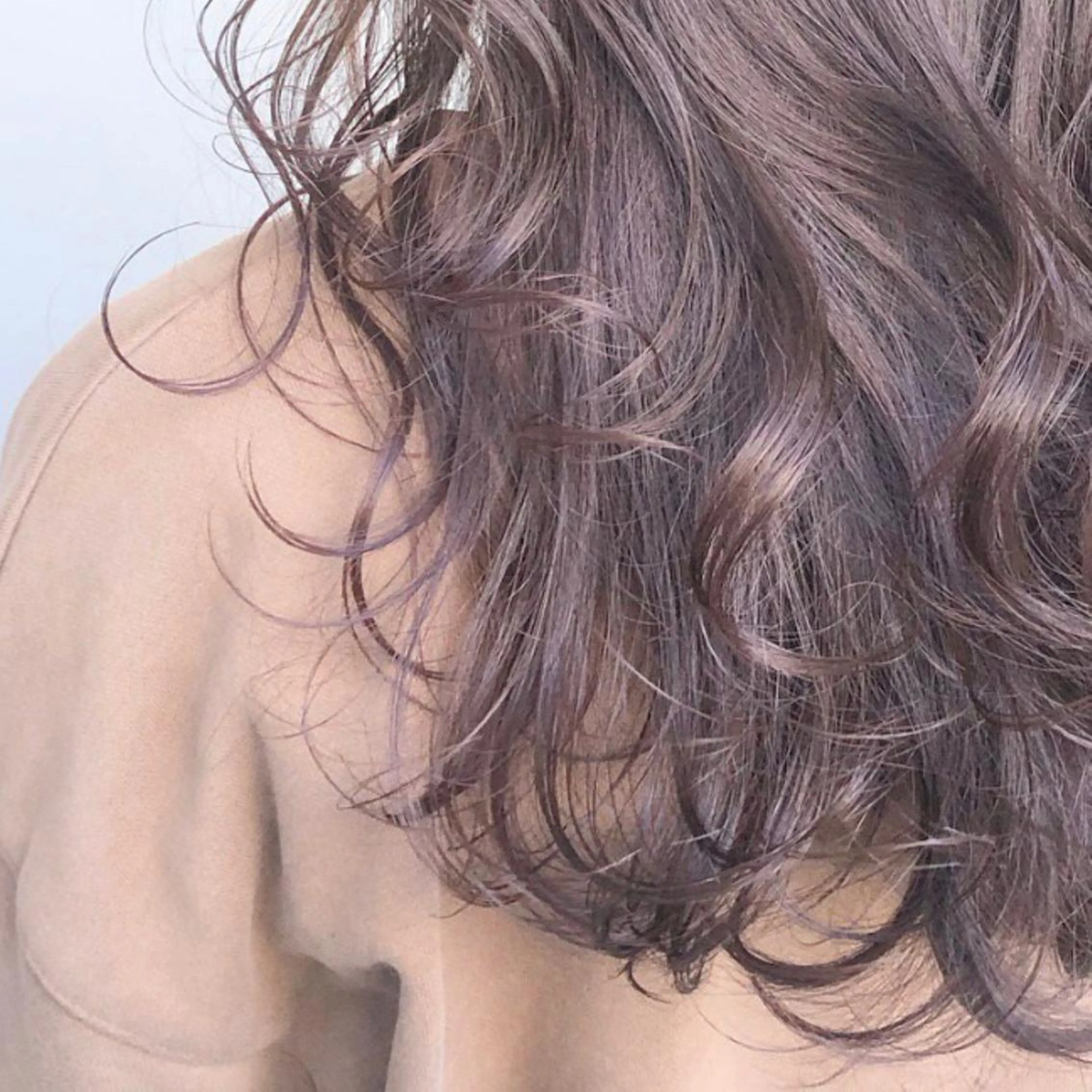 ロング カラー ヘアアレンジ ブリーチ ラベンダーカラー バイオレットカラー 🐩推し活🐩 FUTABA🍒のヘアスタイル