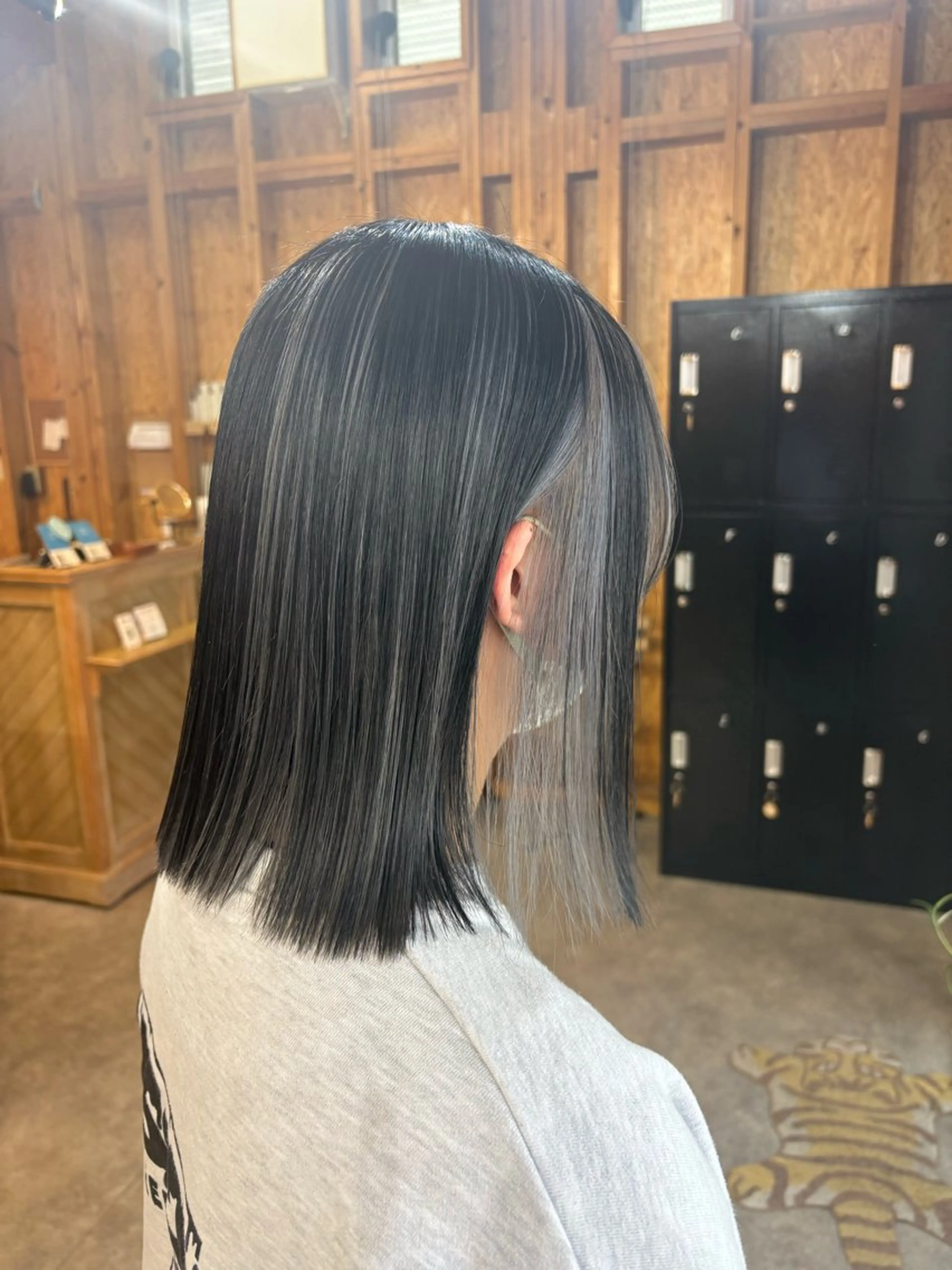 カラー ヘアカラー まろみ暖色×ボブ ×chia🕯のヘアスタイル