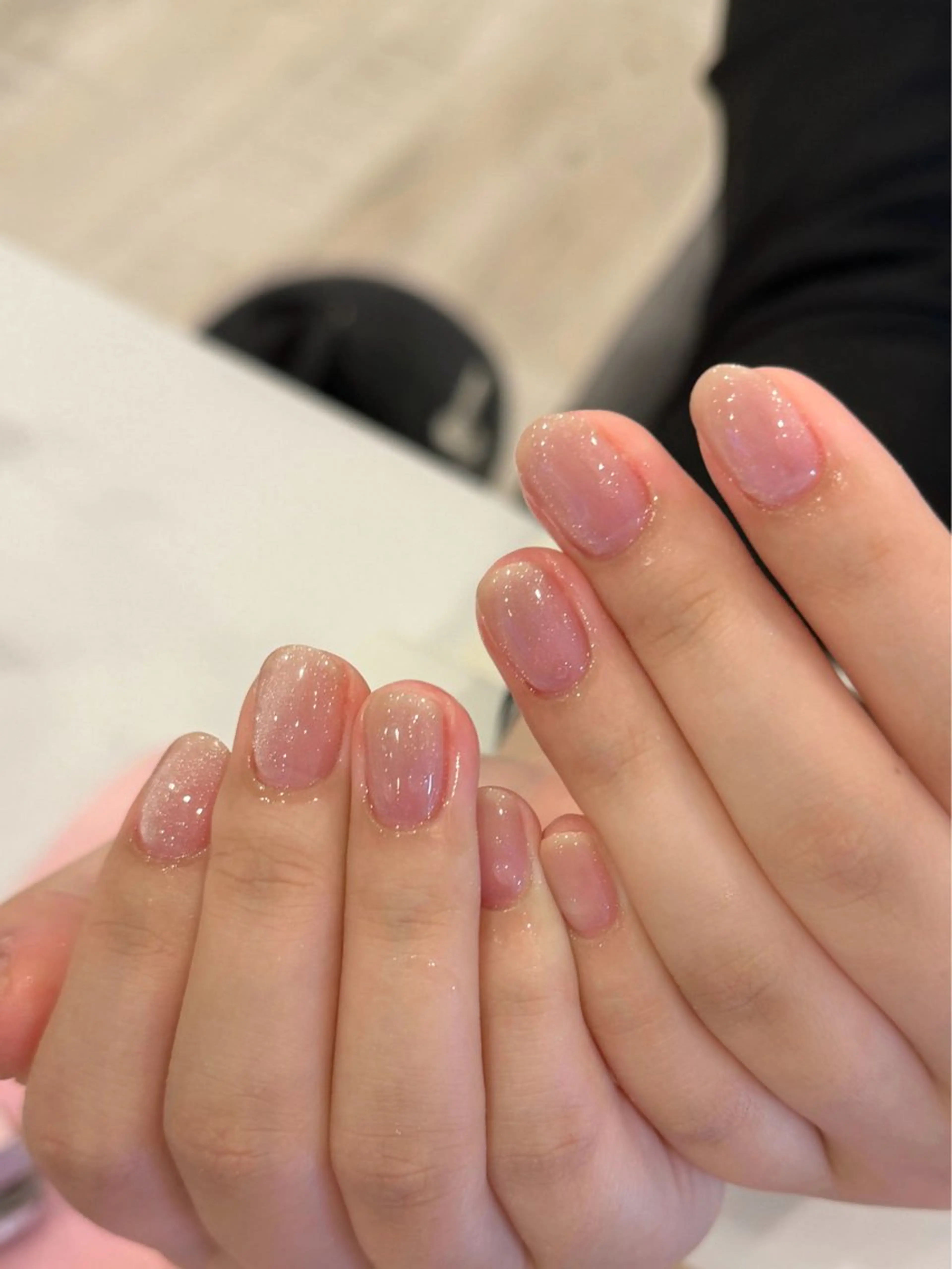 ネイル 氷ネイル・うるうるネイル マグネットネイル ハンドネイル Coconail kiのネイルデザイン