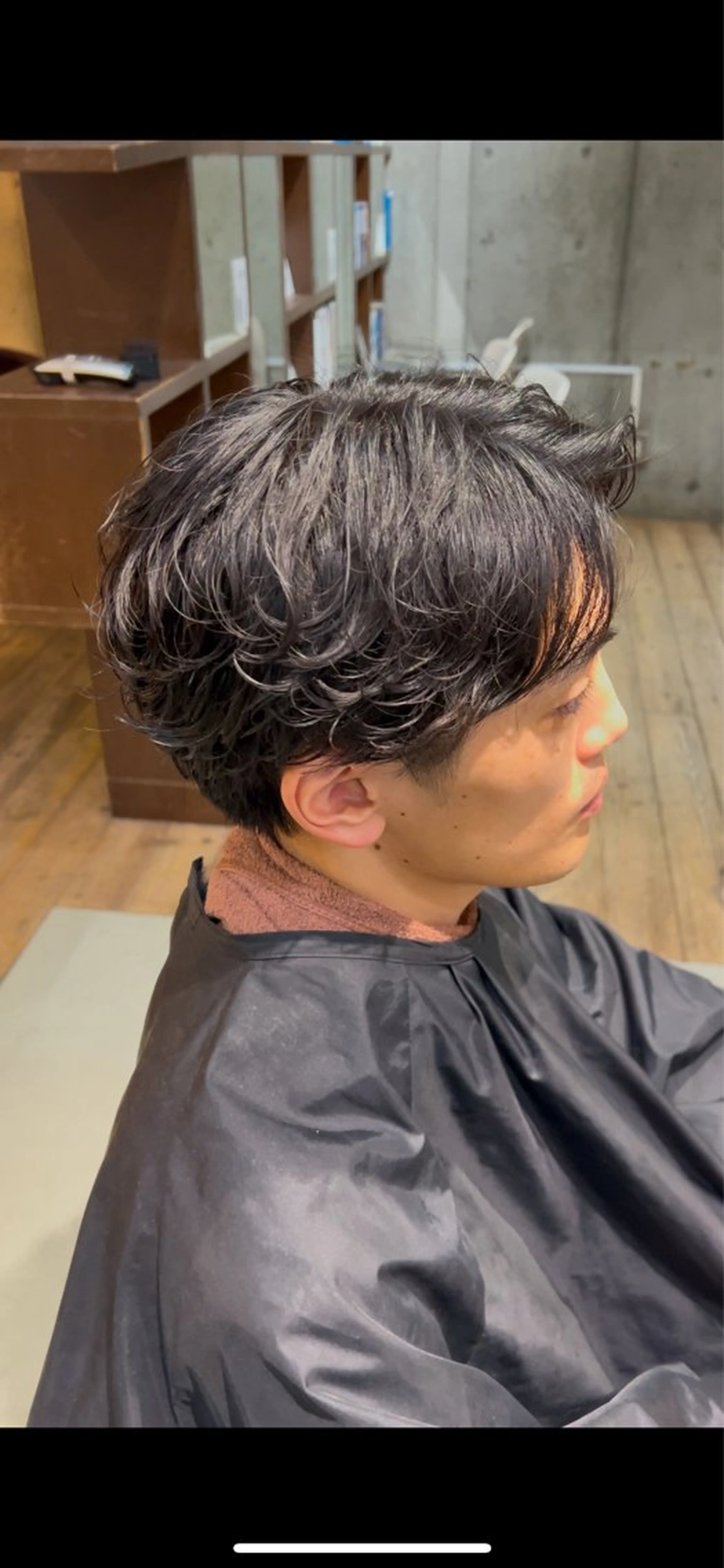 パーマ メンズ フェザーパーマ メンズパーマ カット パーマ トリートメント 【fifth】渡部 永遠のヘアスタイル