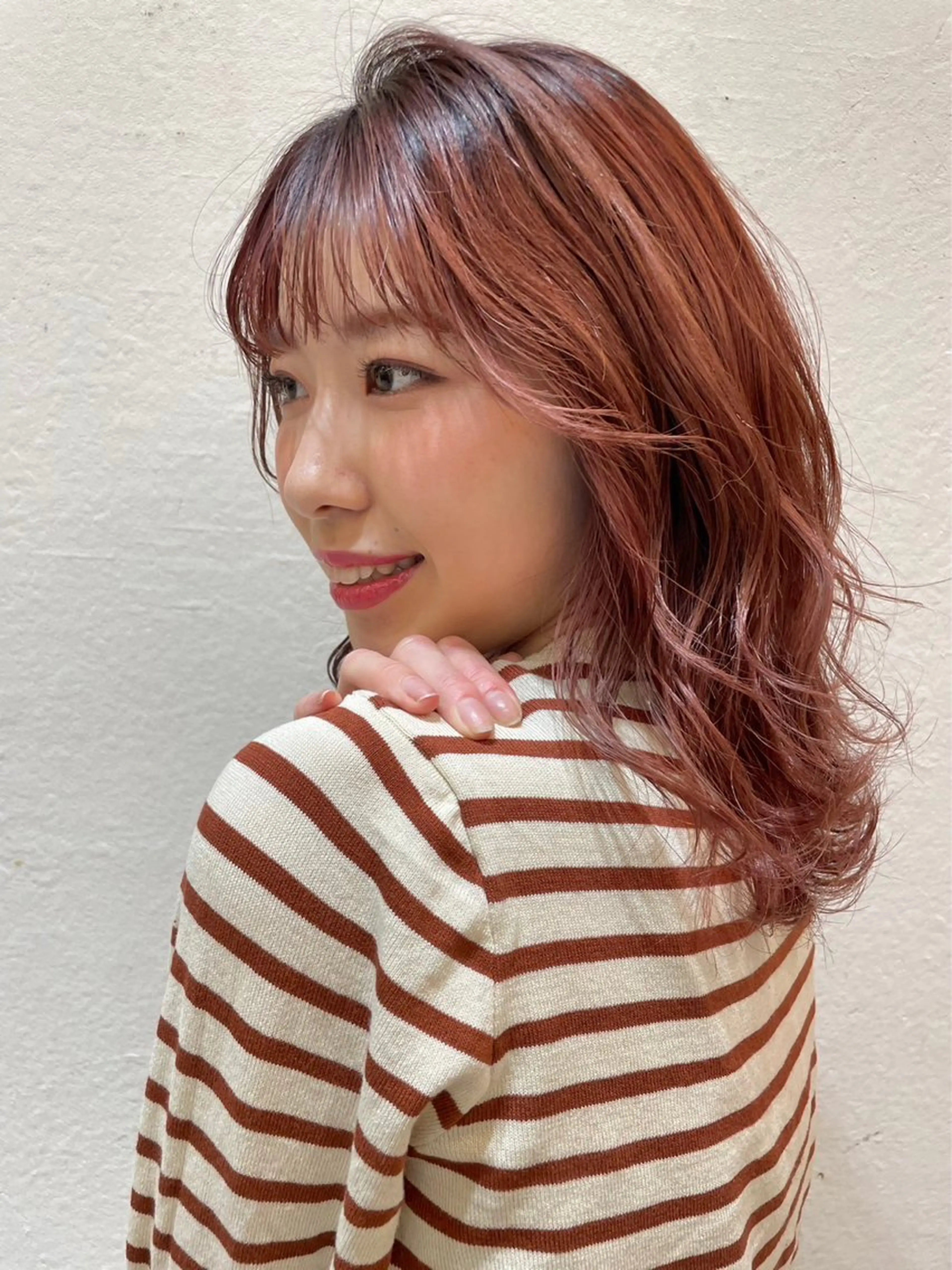 ロング カラー パーマ 似合わせ✨透明感🫧 佐藤優斗のヘアスタイル