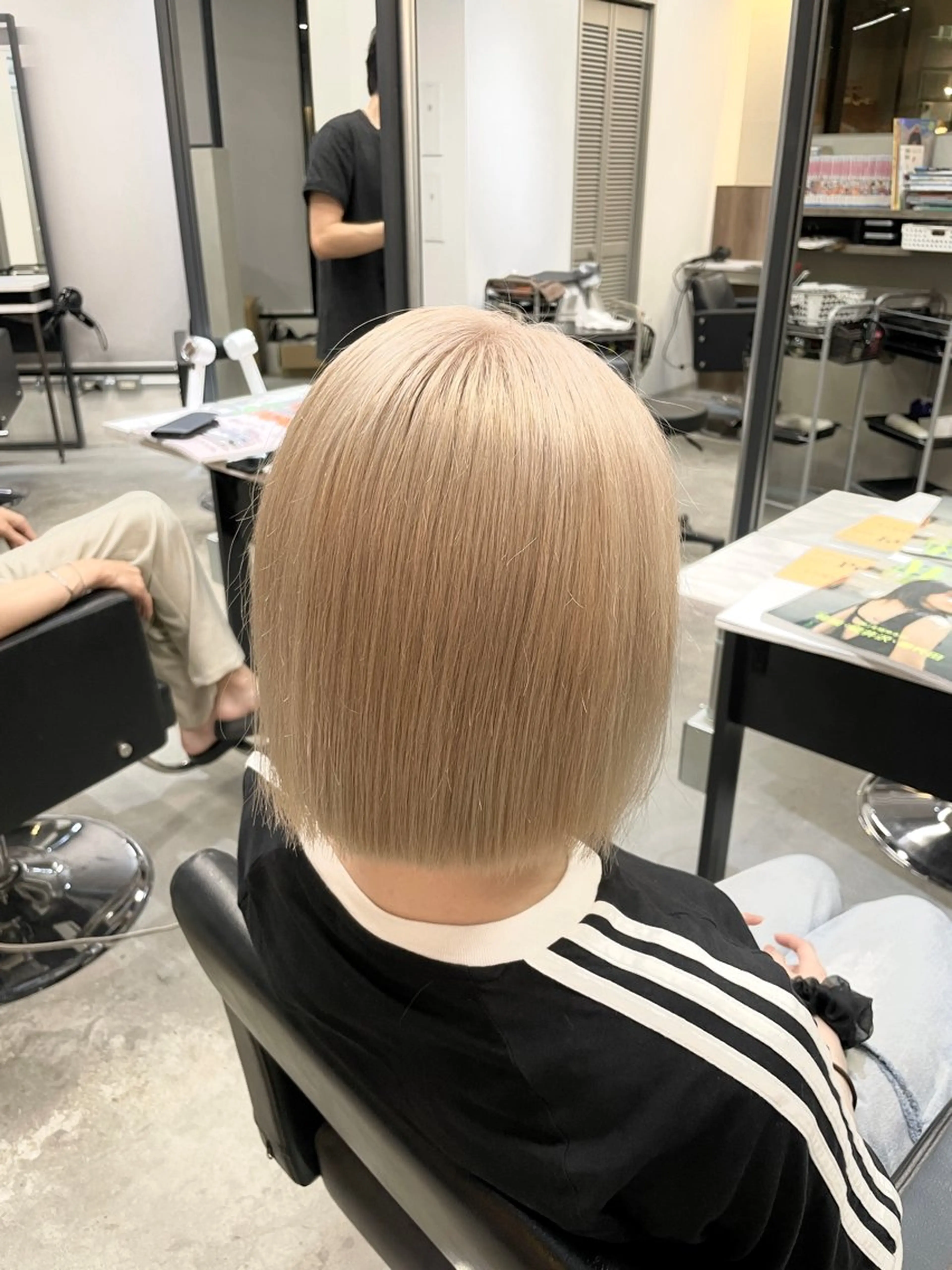 ☀️リタッチブリーチクーポン☀️2cm以内リタッチブリーチ+オンカラー+オリジナルTR🌱の写真