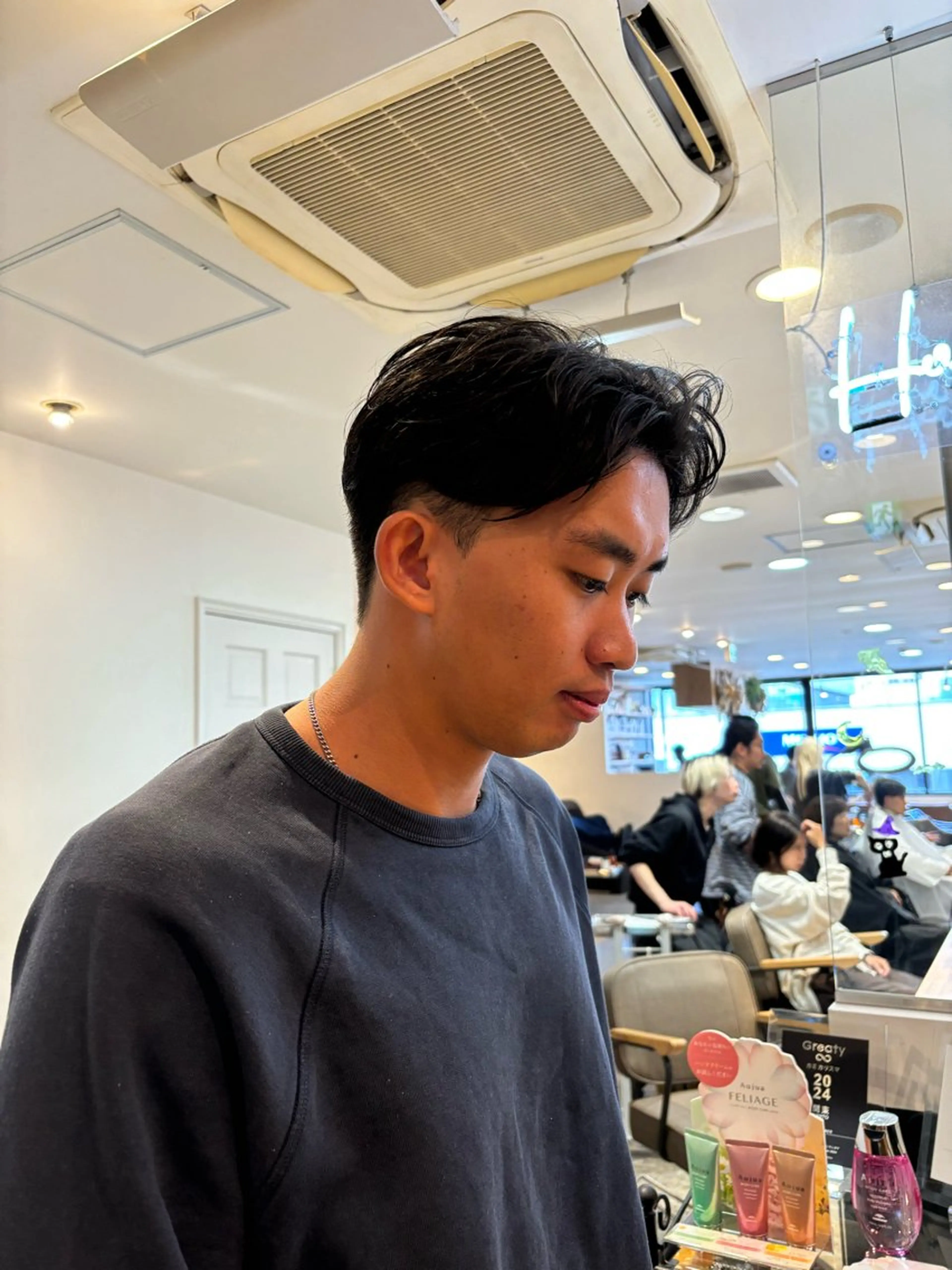 メンズ 高山 鳳成のヘアスタイル