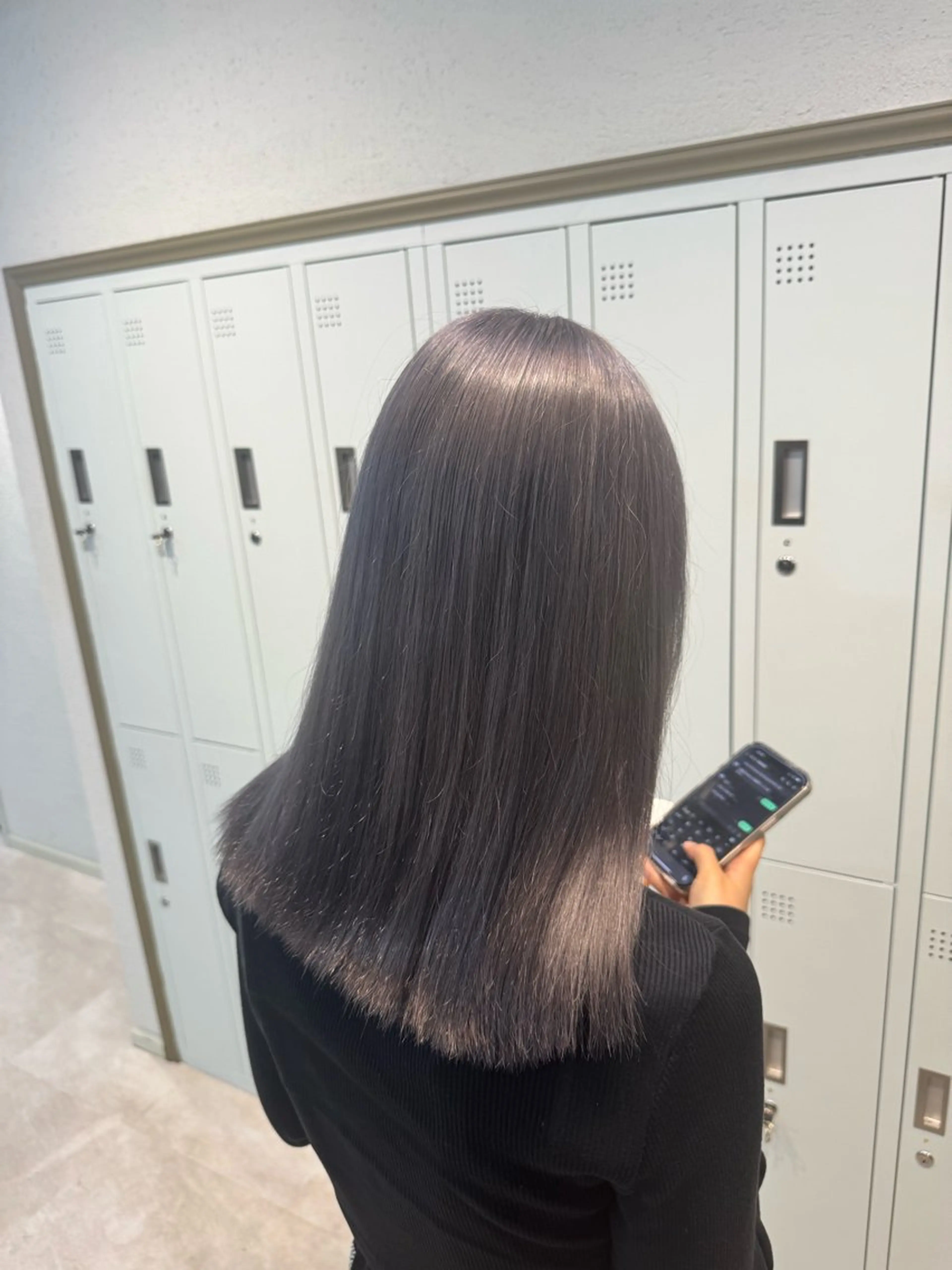 セミロング ヘアカラー ✨四条河原町✨ /木村　優希のヘアスタイル