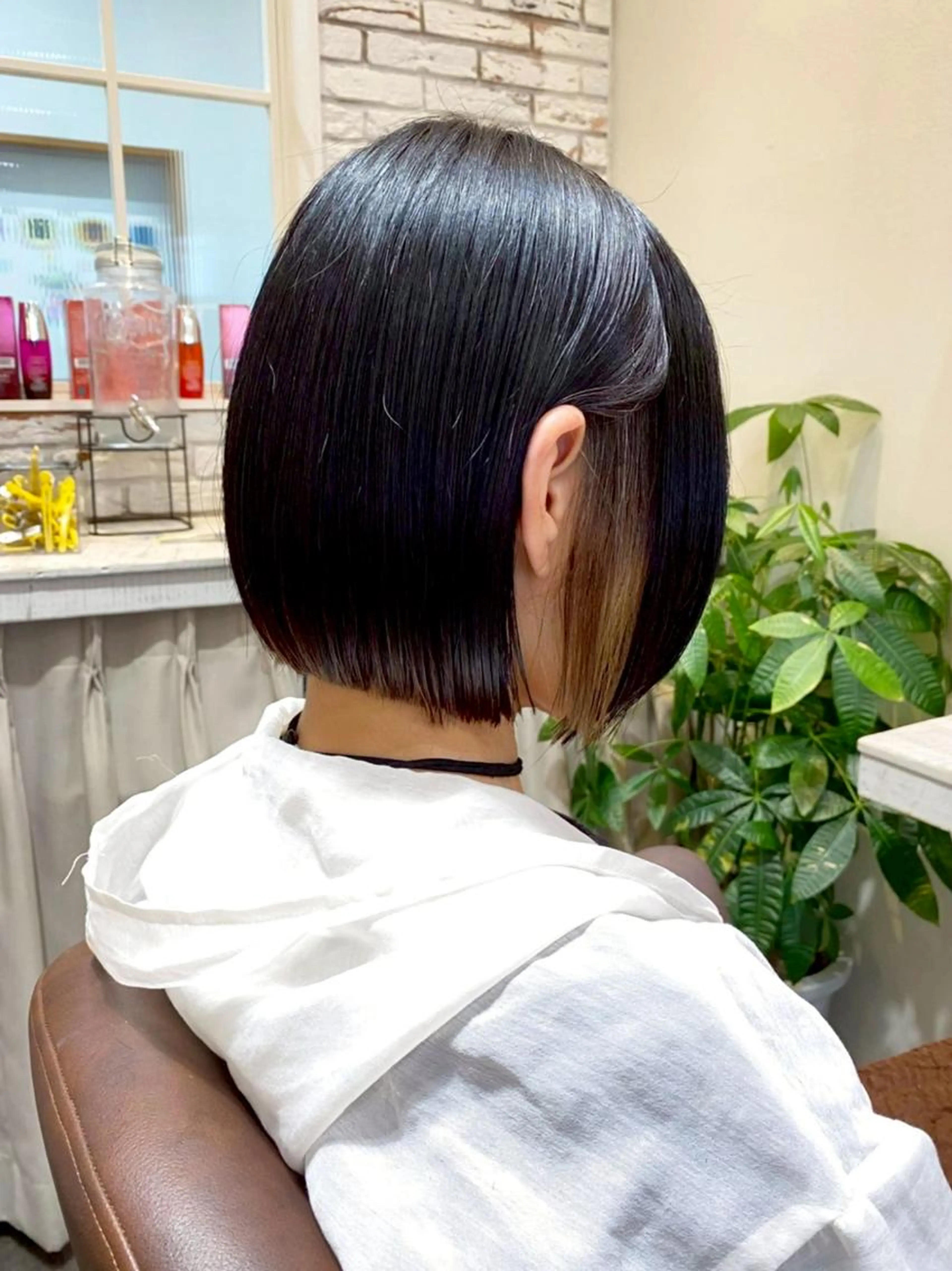 【新規】60%オフ！午後12時以降限定★オススメ★カット＋オーガニックカラー＋オージュアトリートメント￥8440の写真