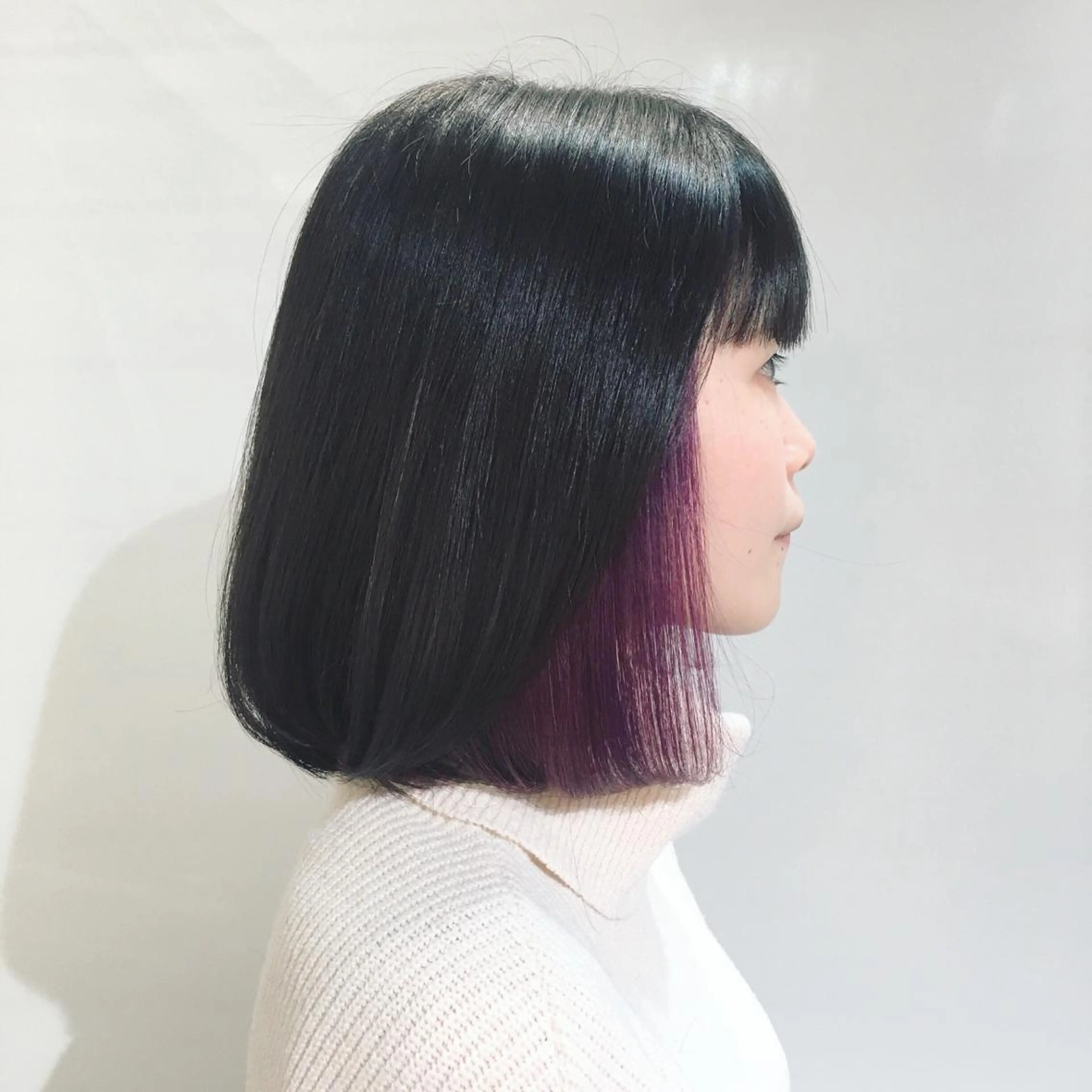 ミディアム カラー ヘアアレンジ ブリーチ インナーカラー As hair所属・柔らか垢抜けｶﾗｰと ｶｯﾄ🫧ASUKAのヘアスタイル