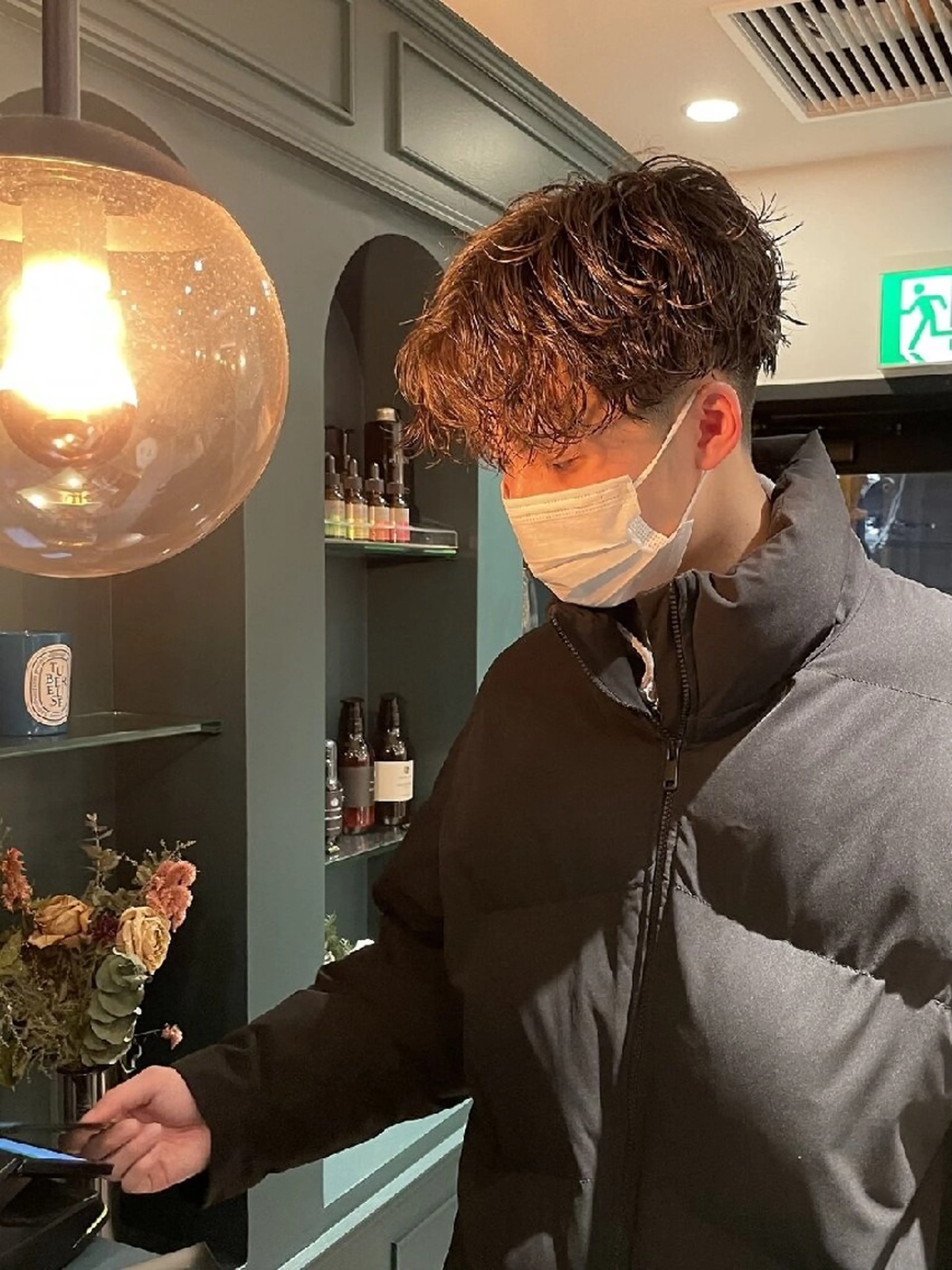 メンズ パーマ カット 【メンズカット/パー マ✂️】momo🌷のヘアスタイル