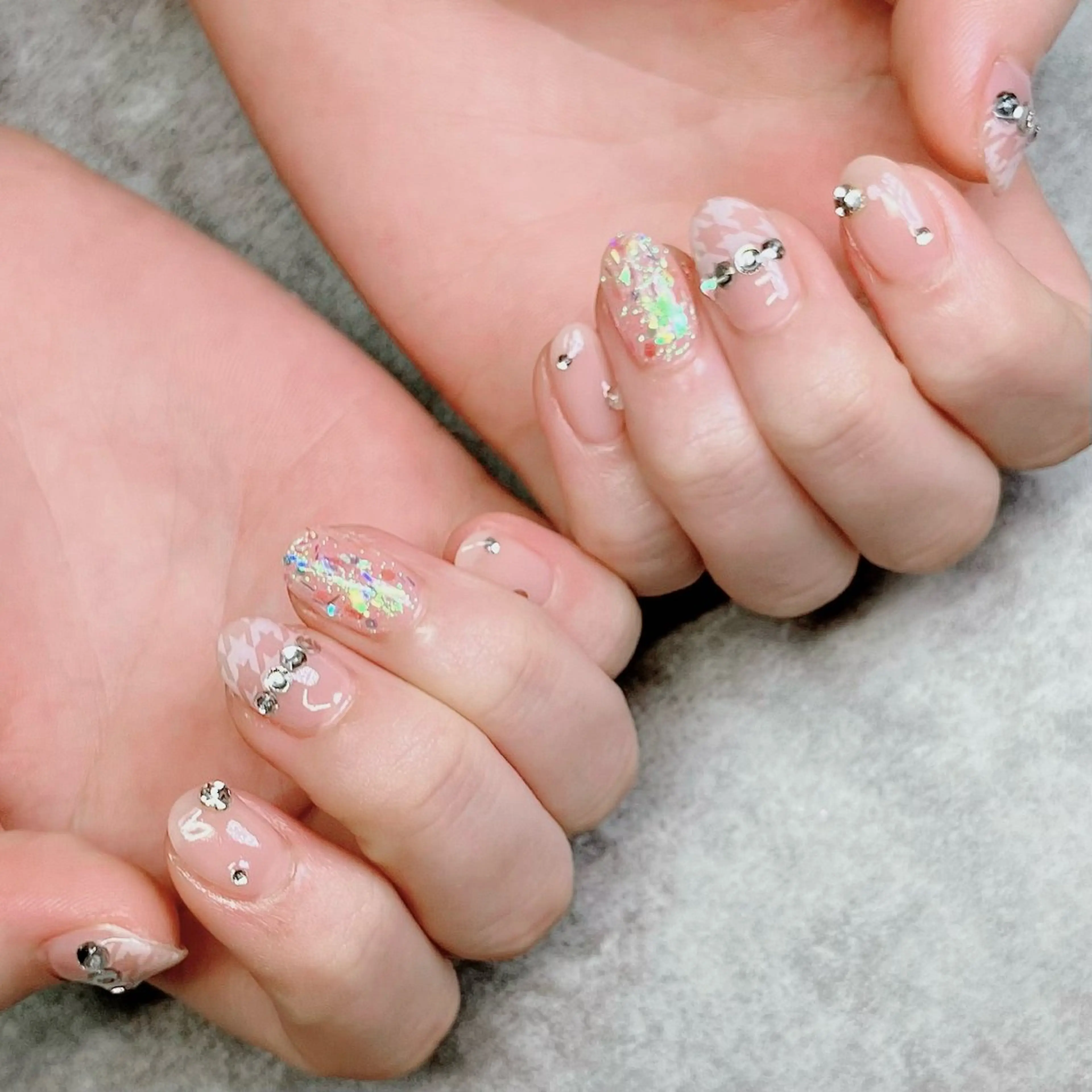 ネイル ハンドネイル ハンドケア shino🌟 痛ネイルのネイルデザイン