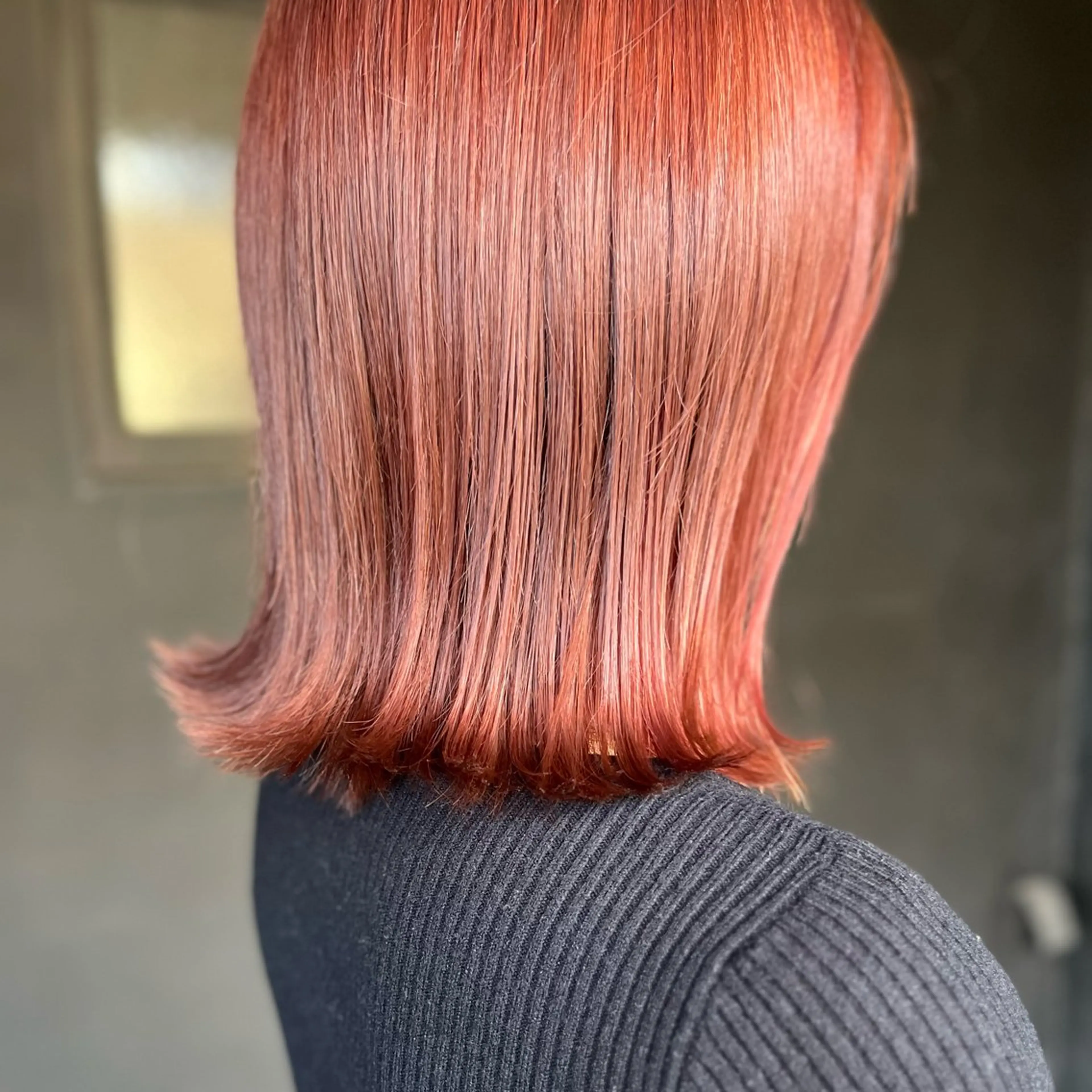 ミディアム カラー ブリーチ ブリーチなしカラー ピンクカラー MARKA 🫧 YUKAのヘアスタイル