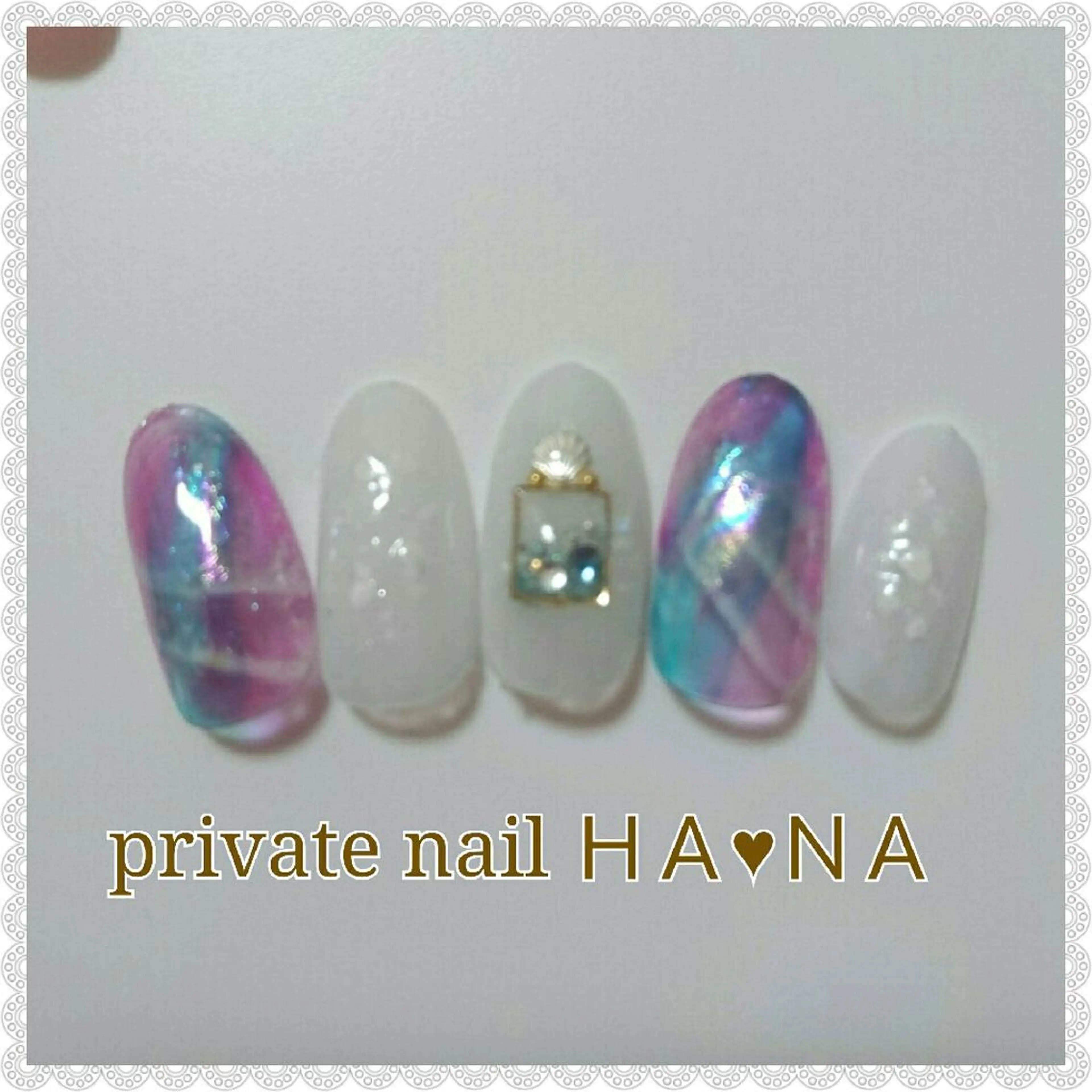 ネイル プライベートサロン HA♥NAのマツエク・マツパデザイン