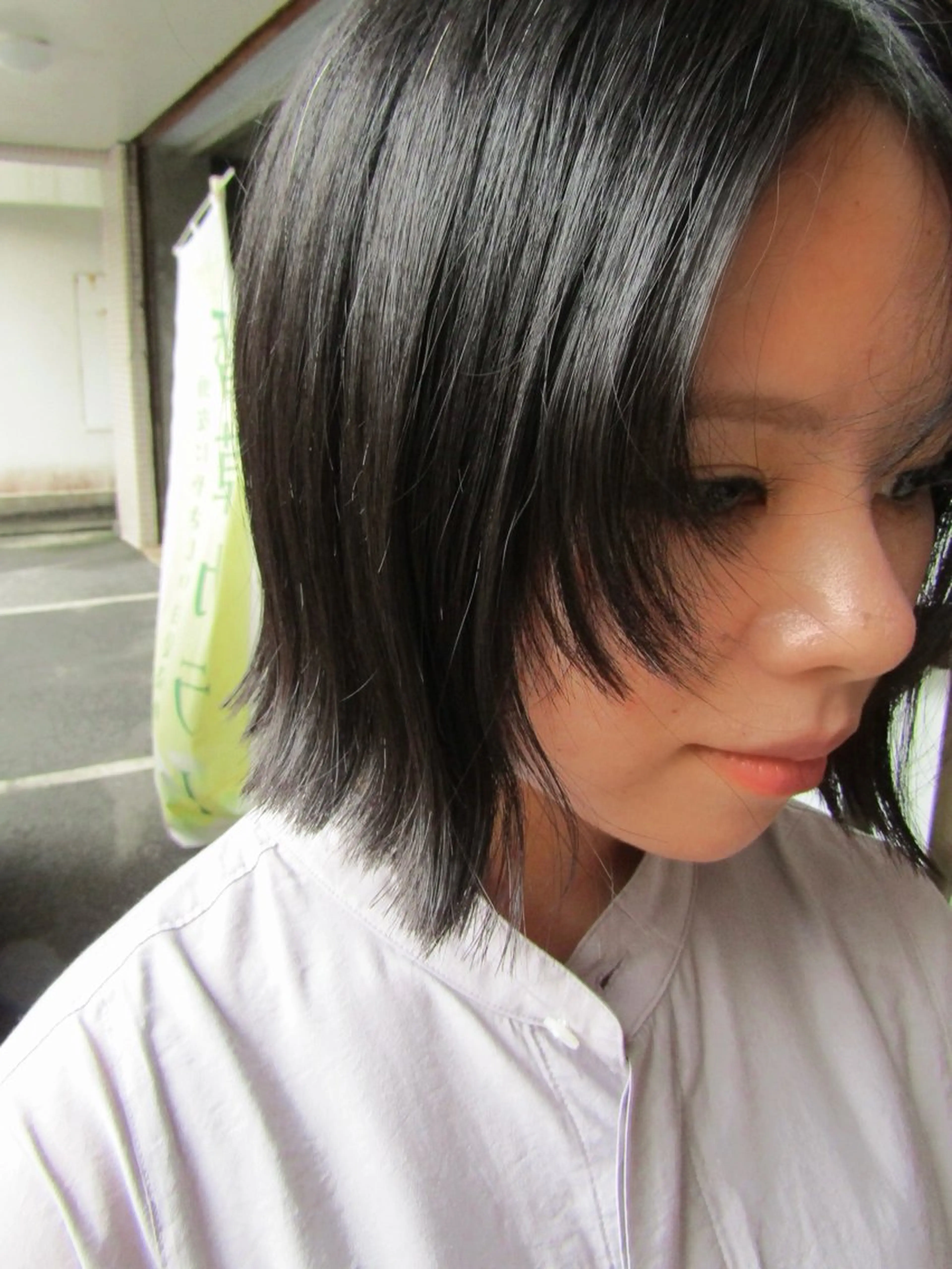 ミディアム カット サノ アオイのヘアスタイル