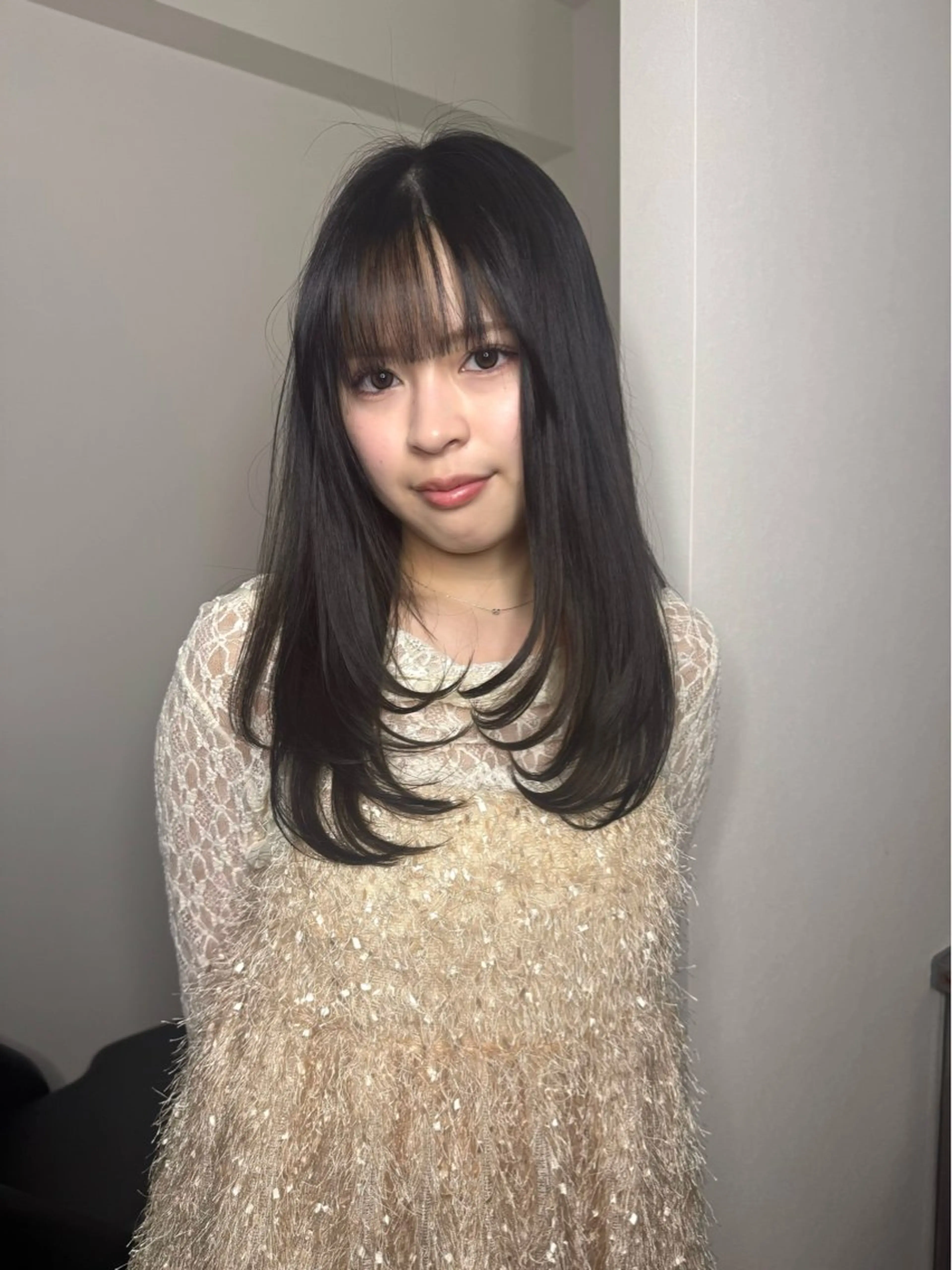 ロング カラー 大人な抜け感レイヤー remi🖤のヘアスタイル