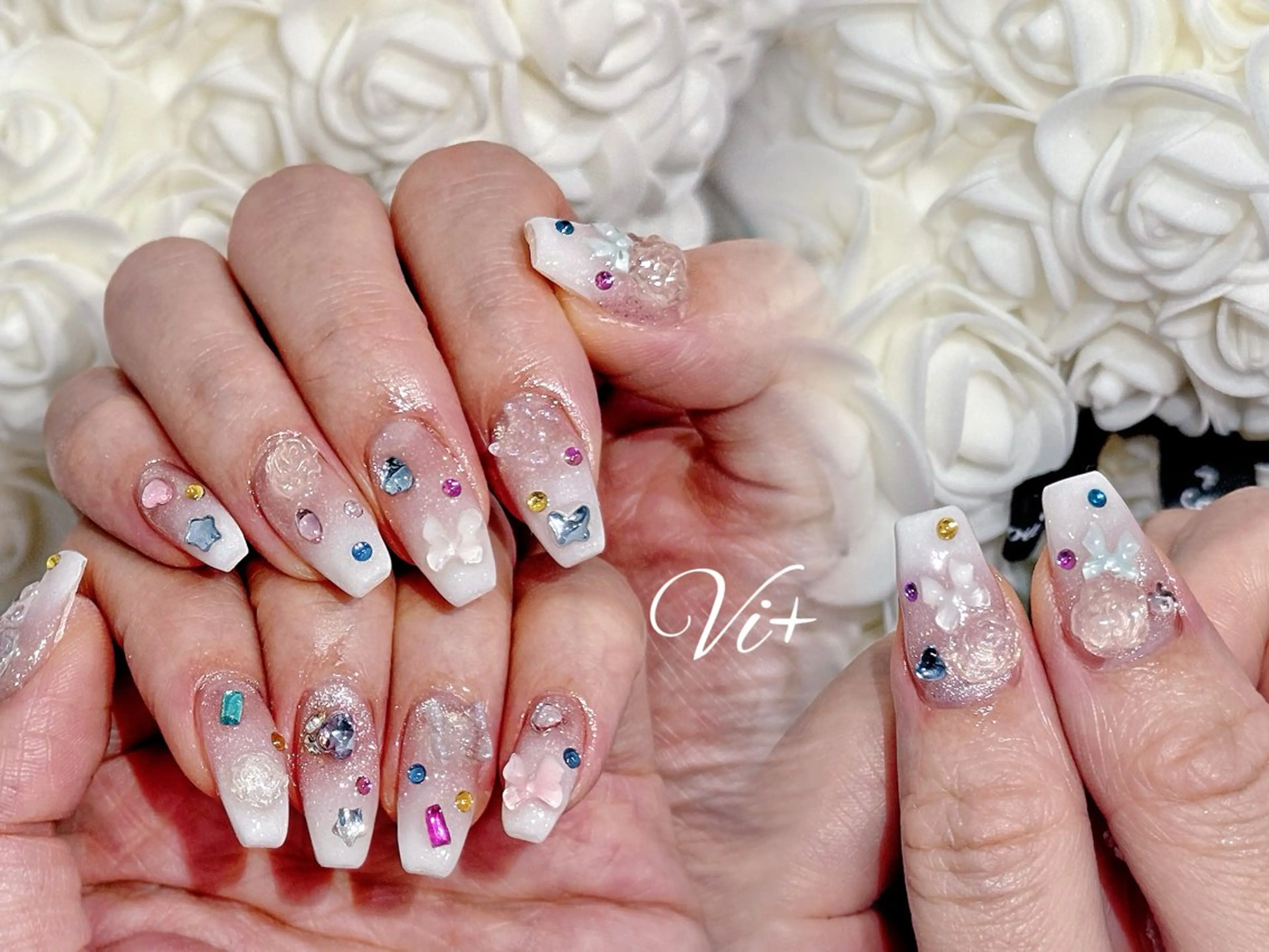 ネイル ハンドネイル ✨Nailsalon Vi+✨のネイルデザイン