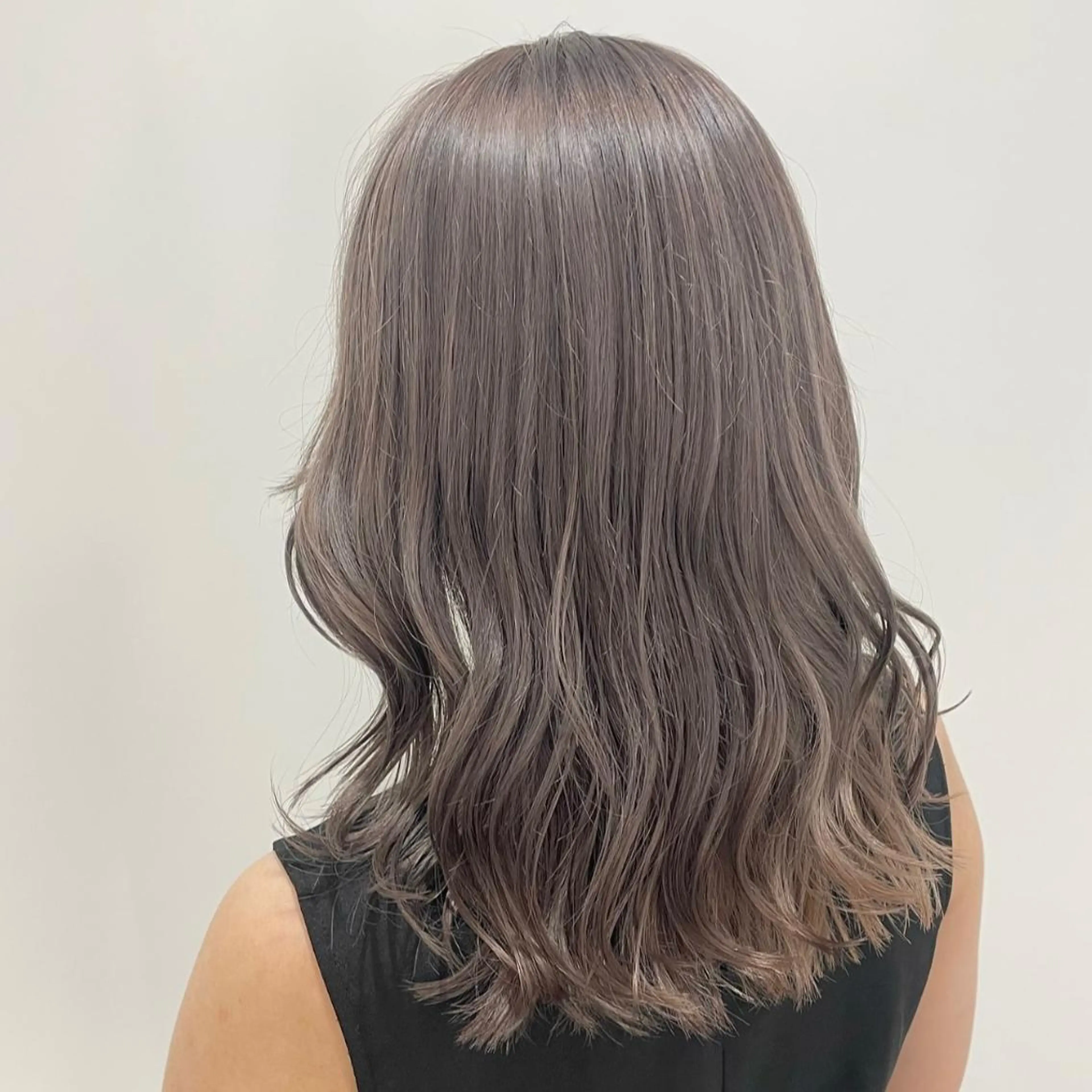 ロング カラー カット ヘアカラー トリートメント 🎀透明感カラー🎀 mikaのヘアスタイル