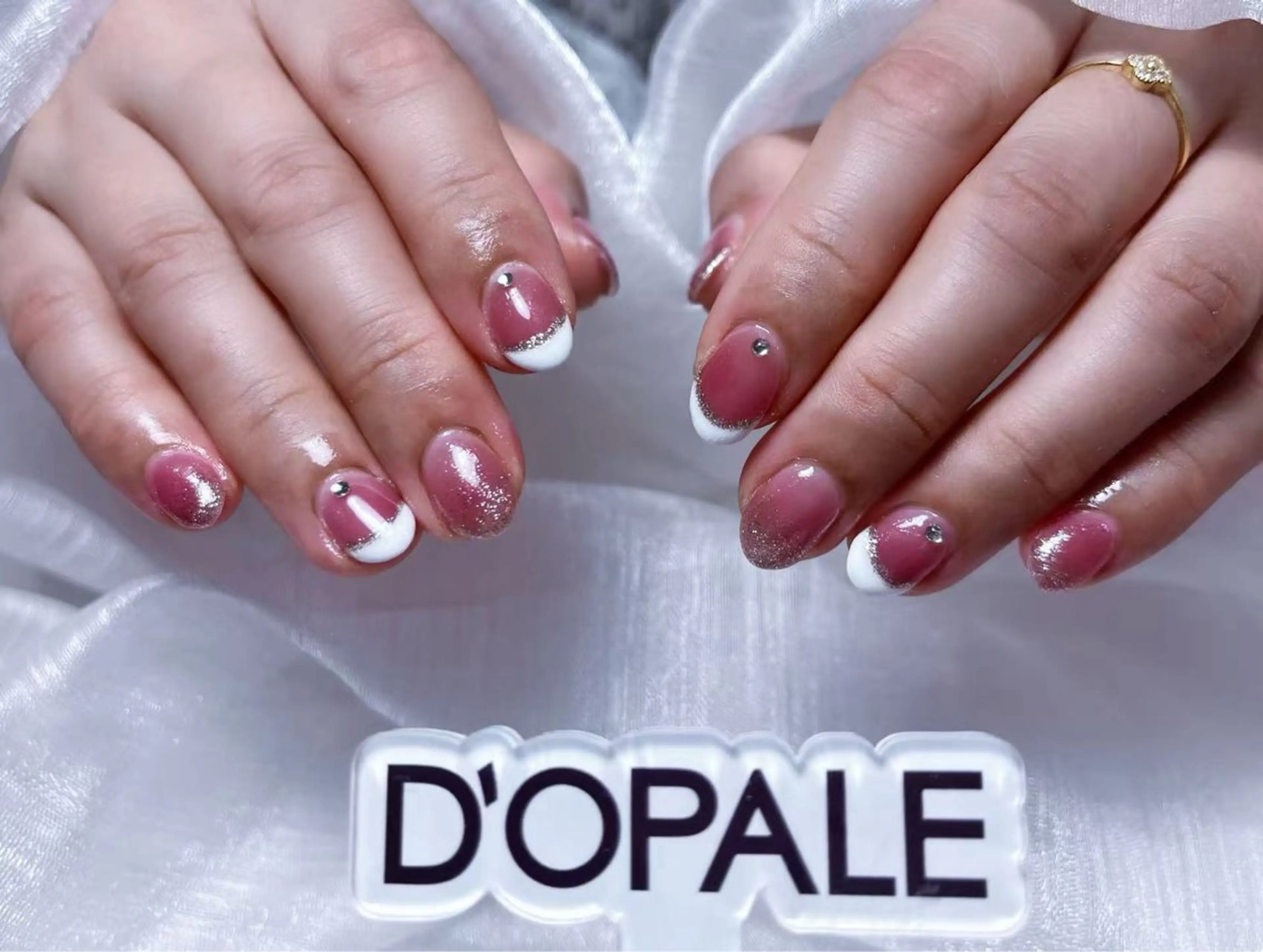 ネイル ハンドネイル ドパルネイル 上野店サロンのネイルデザイン