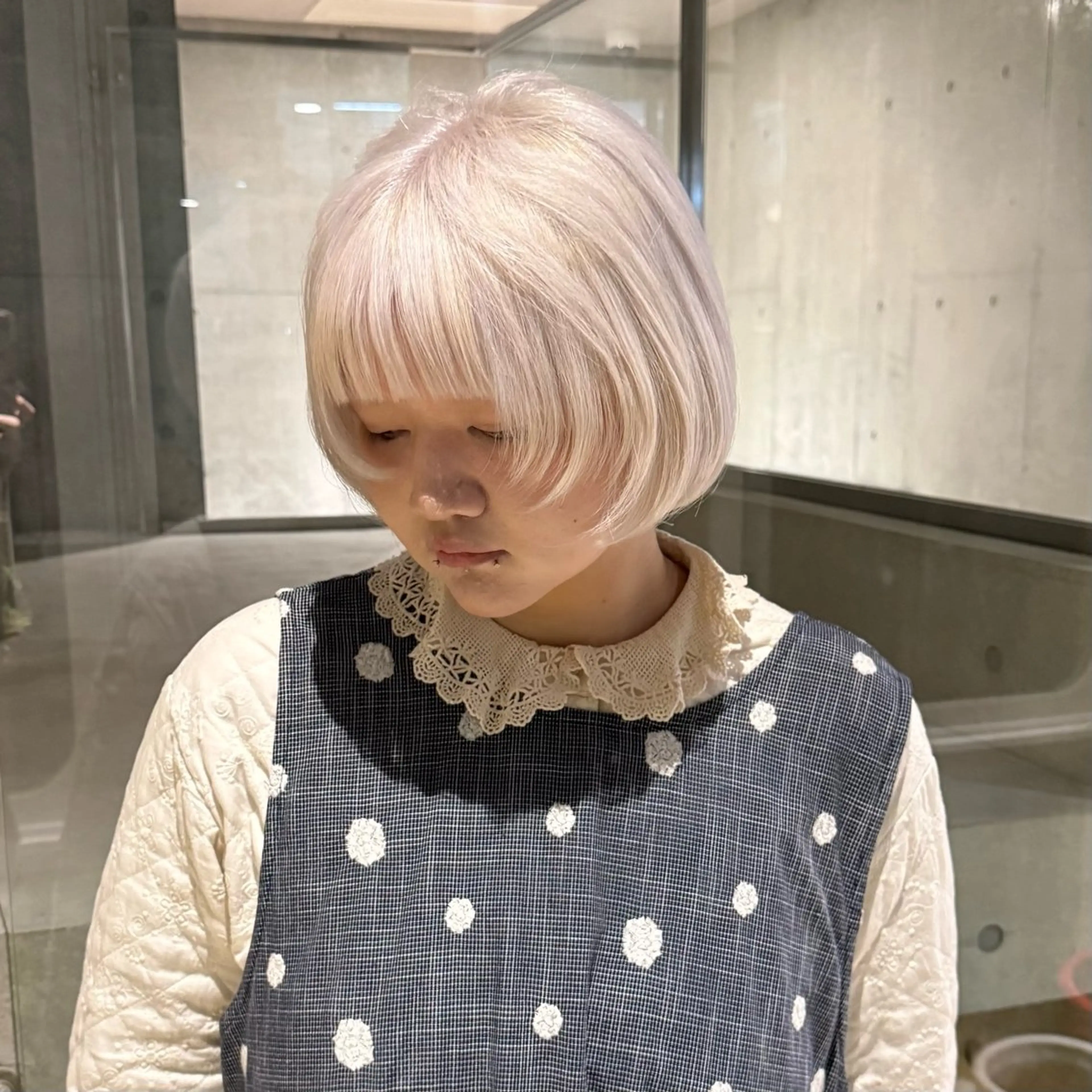 カラー RINA .のヘアスタイル