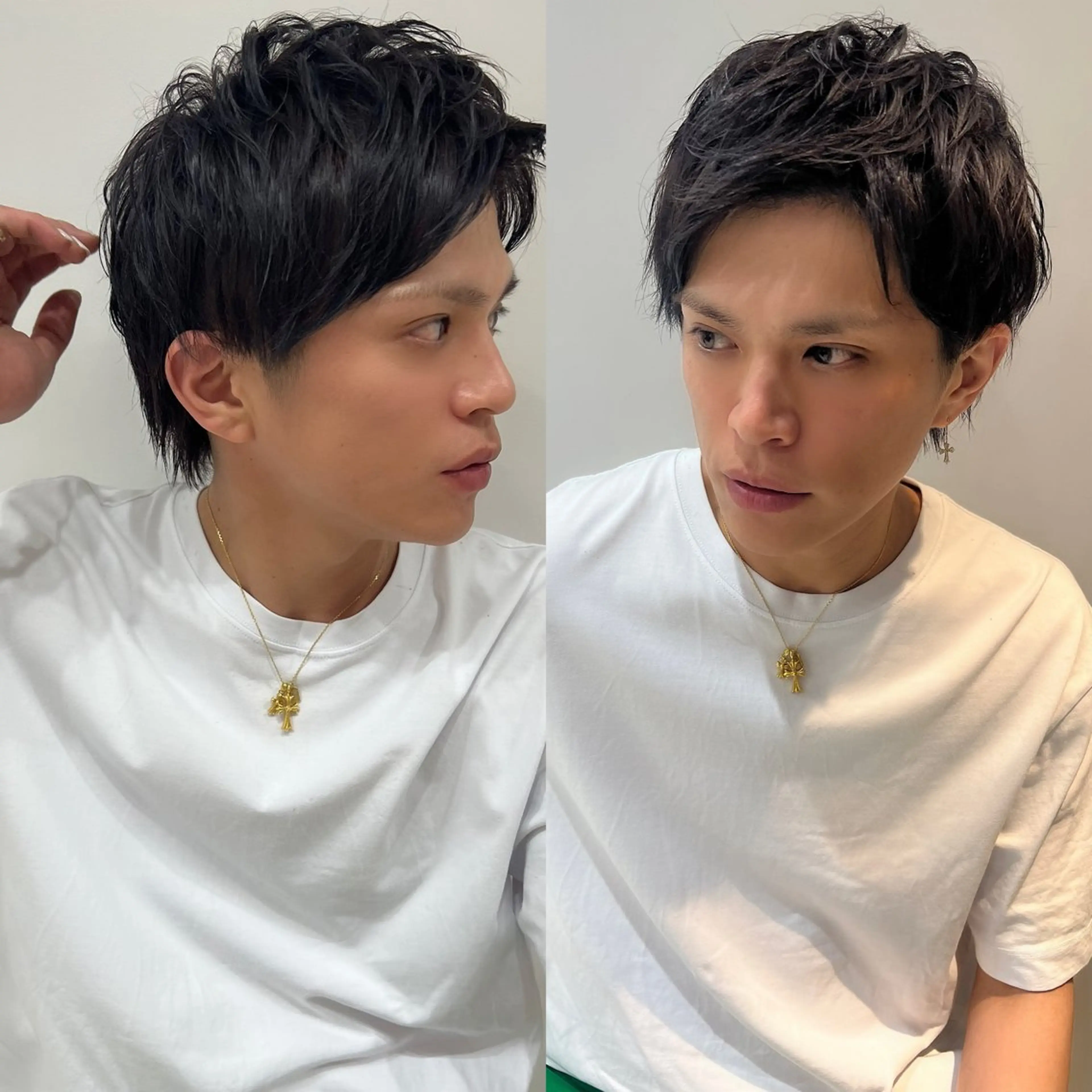 メンズ 透明感×艶髪ヘア asamiの眉毛・アイブロウイメージ