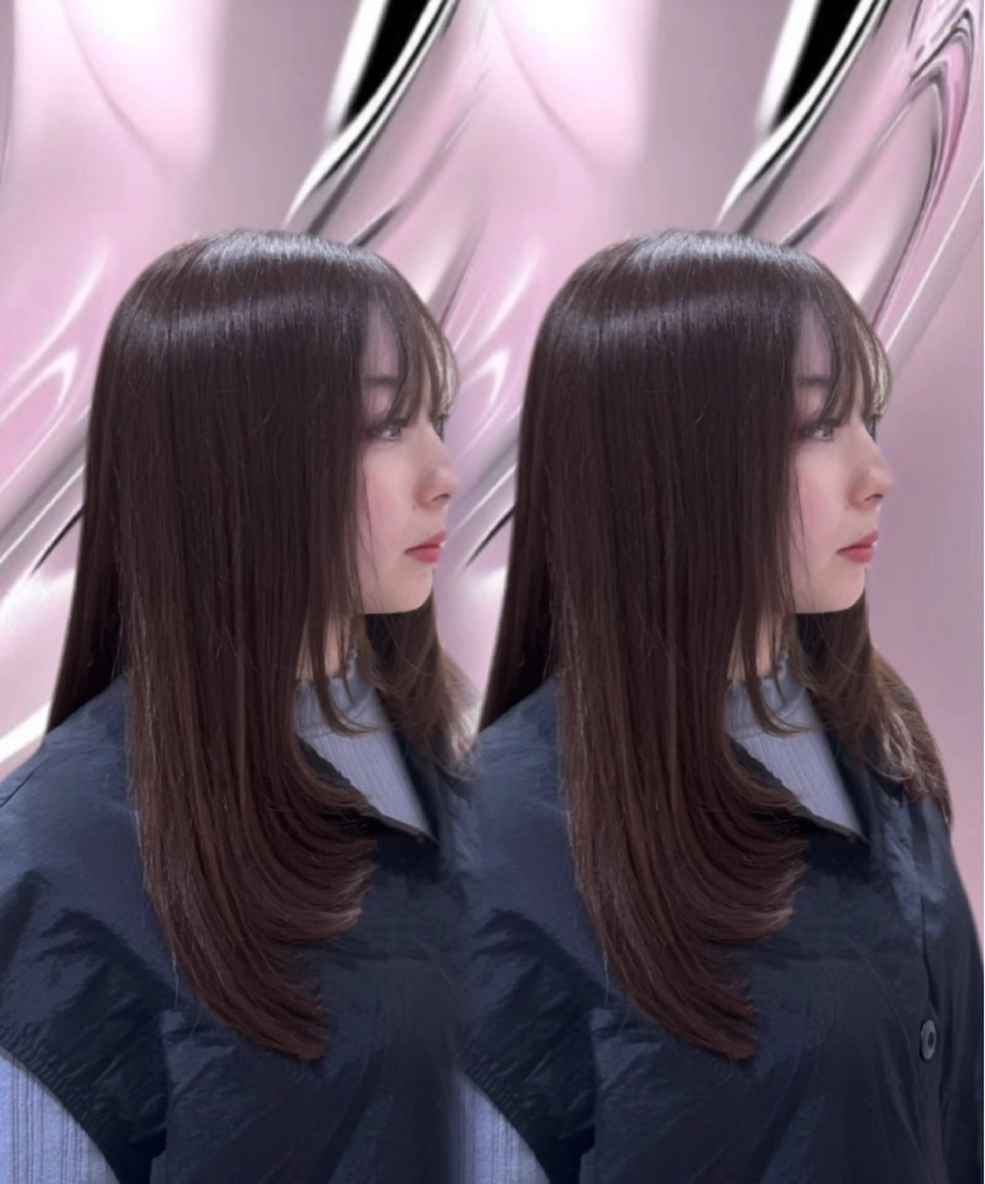 ロング 佐藤 茉凜のヘアスタイル