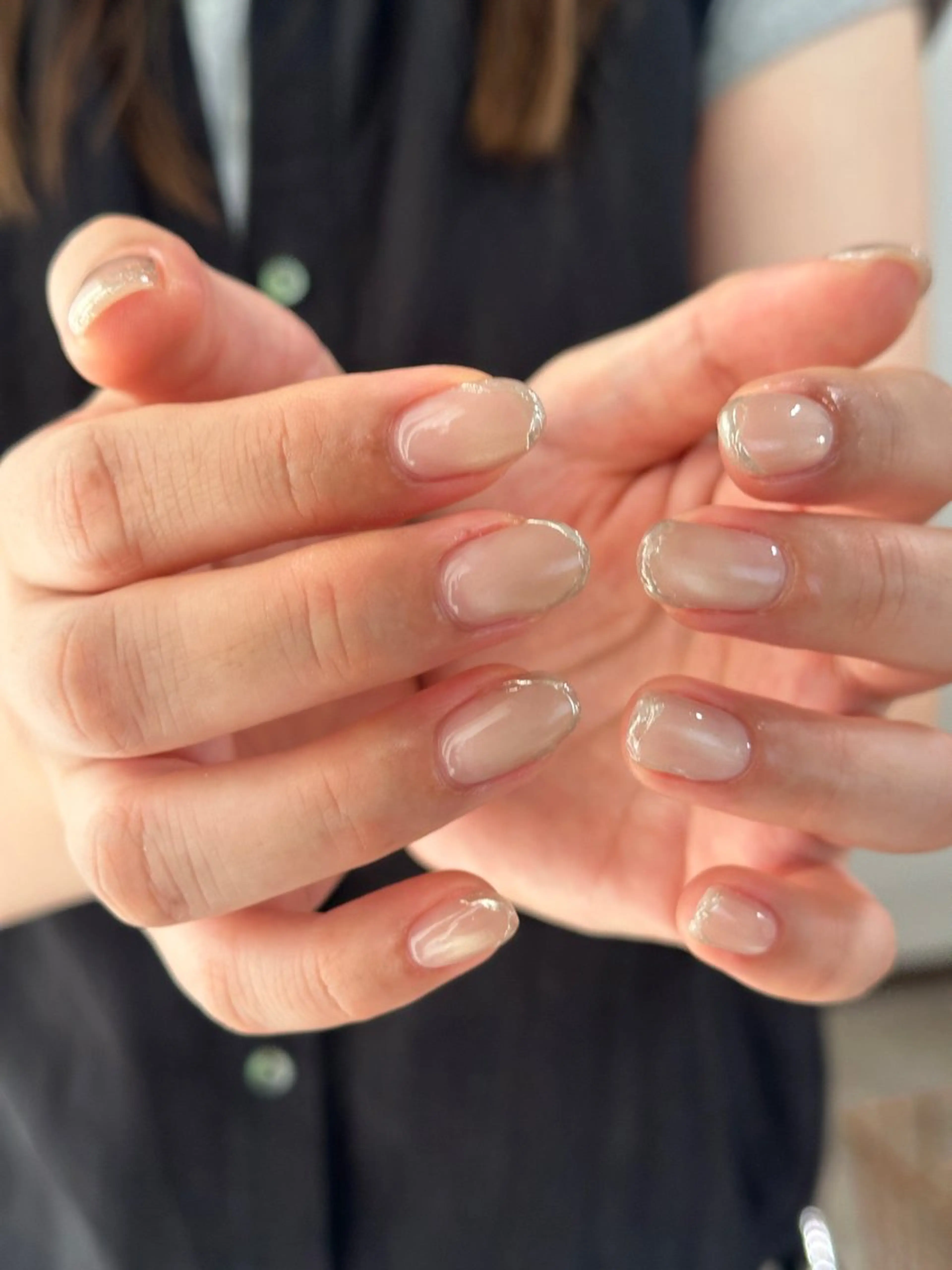 ネイル マグネットネイル ミラーネイル ハンドネイル nail salon Cyaanのネイルデザイン