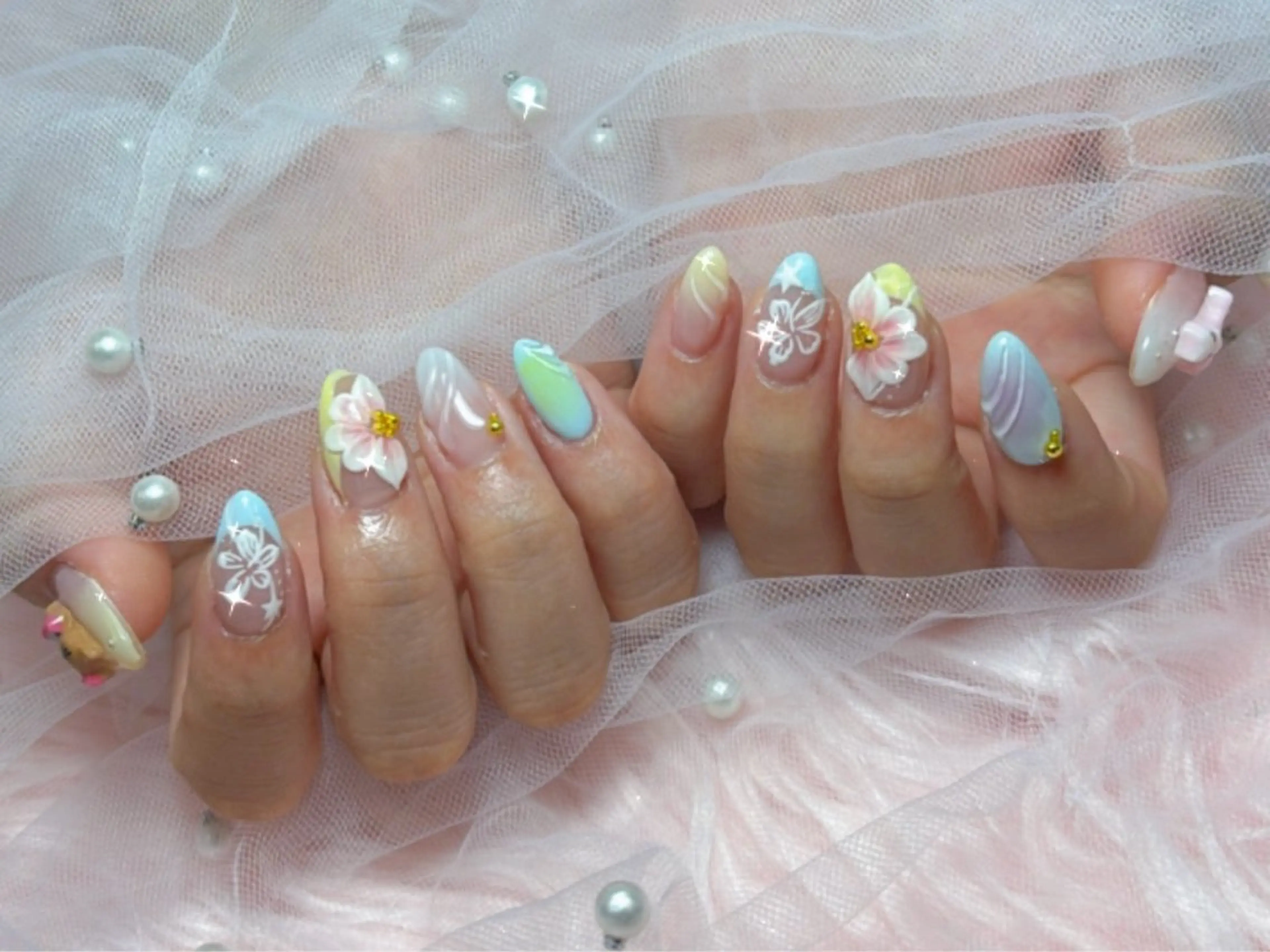 ネイル ハンドネイル peTiT aoiのネイルデザイン