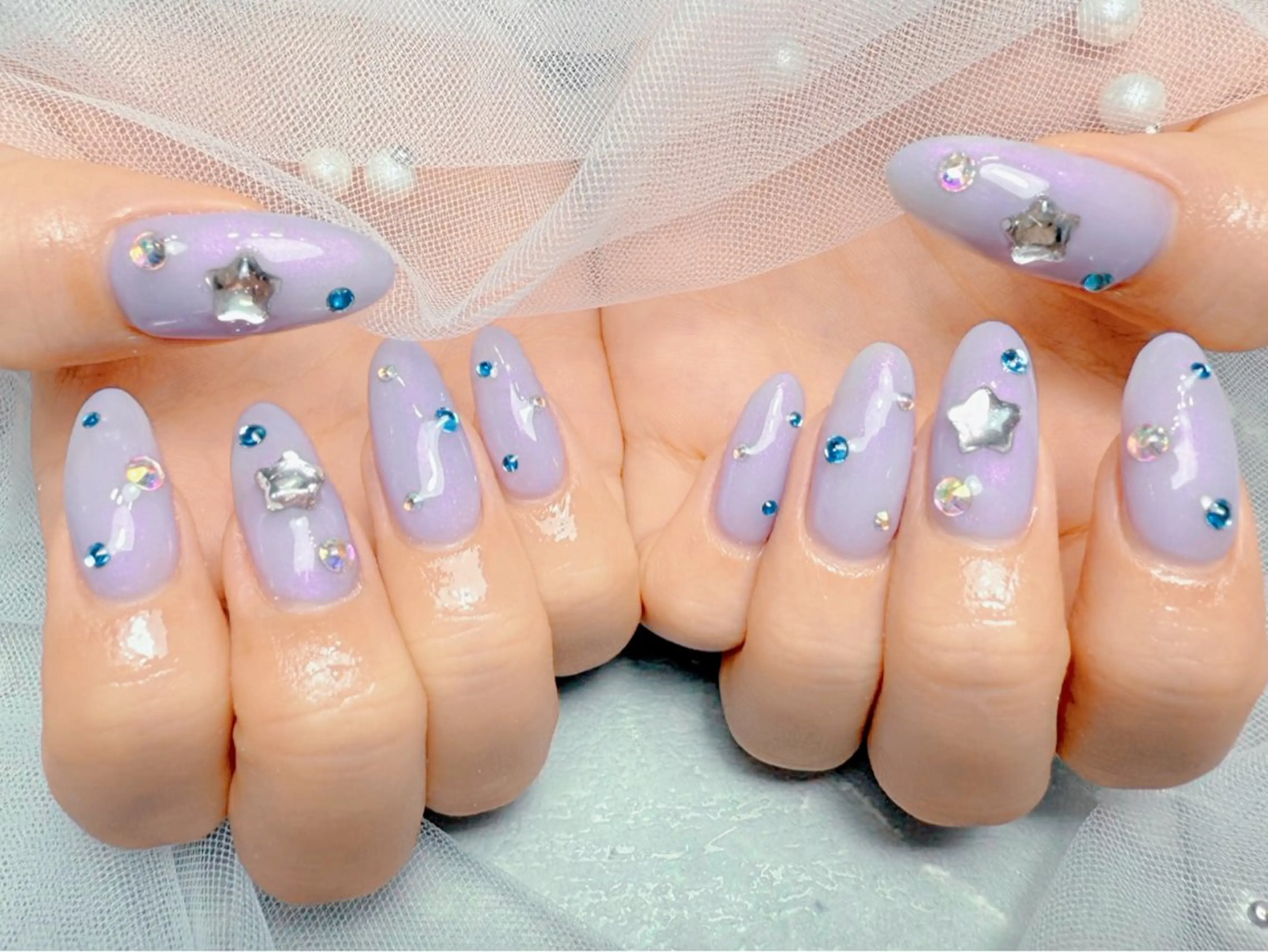 ネイル マジック ミラーのネイルデザイン