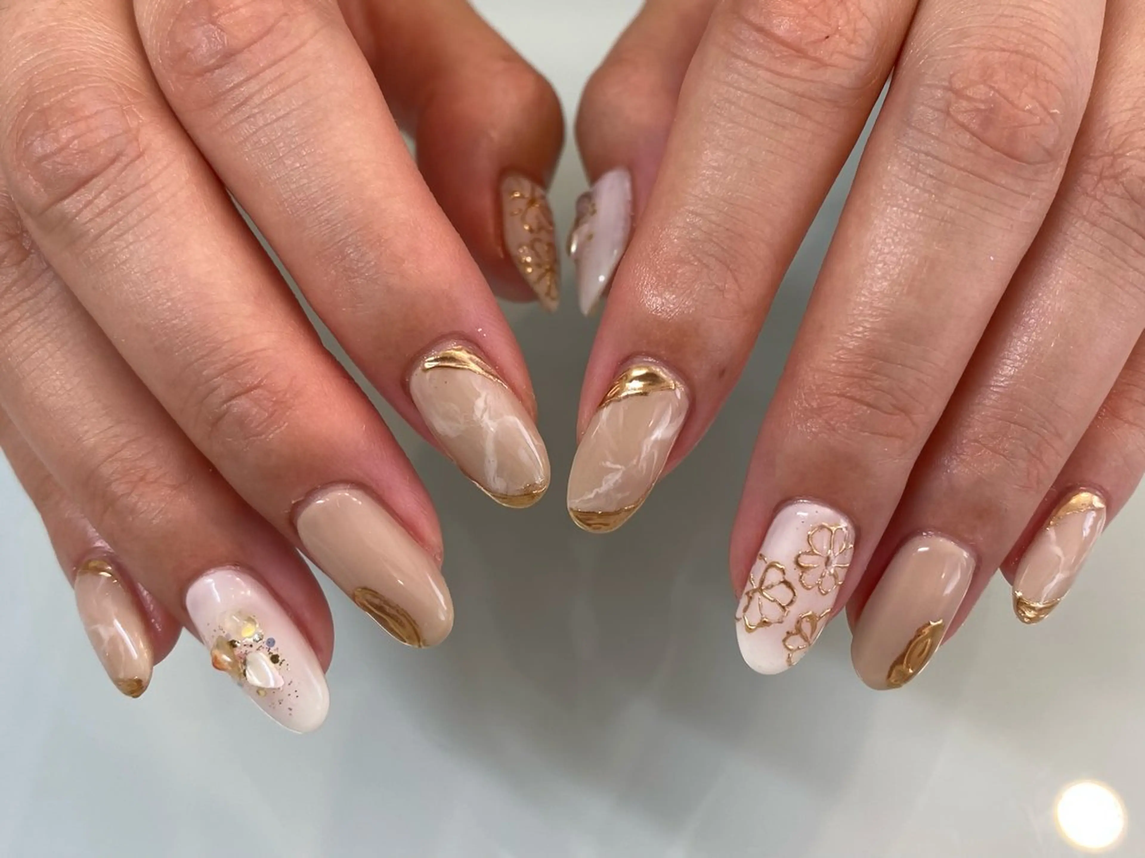 ネイル ハンドネイル Nailist Yasucoのネイルデザイン