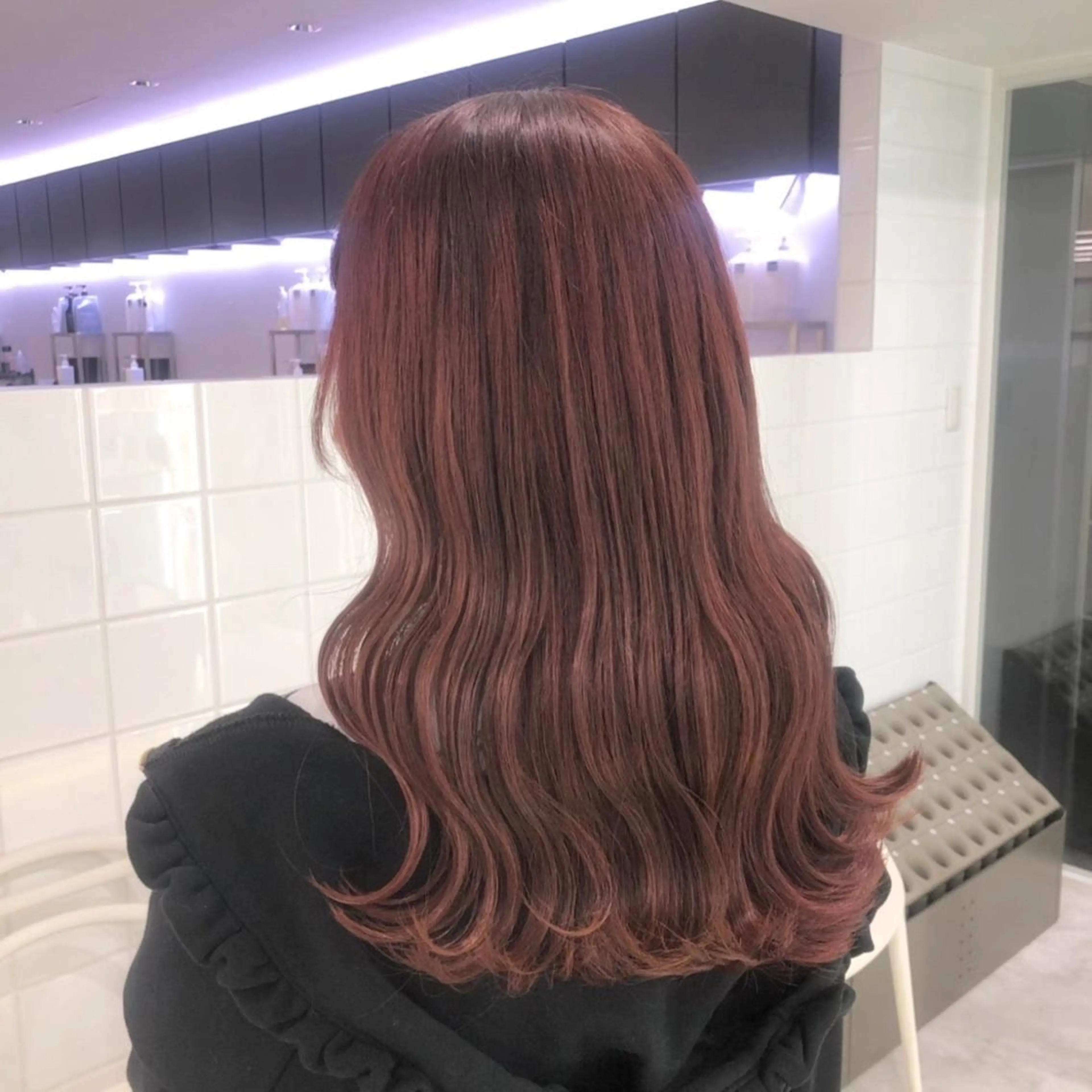 セミロング カラー 🎀Girly艶髪カ ラー🎀Harukaのヘアスタイル