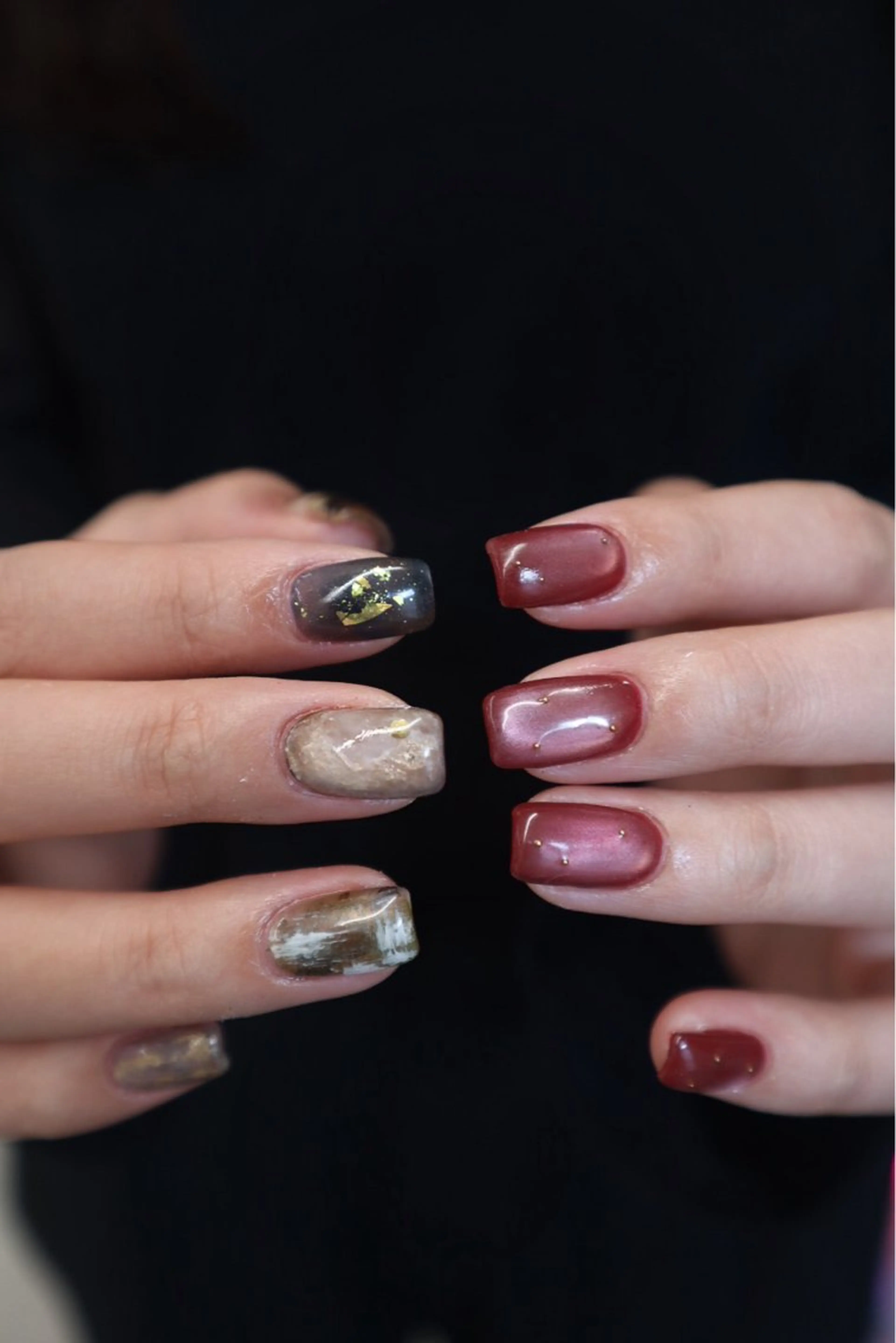 ネイル マグネットネイル ハンドネイル sister mohawk所属・chika / nailのネイルデザイン