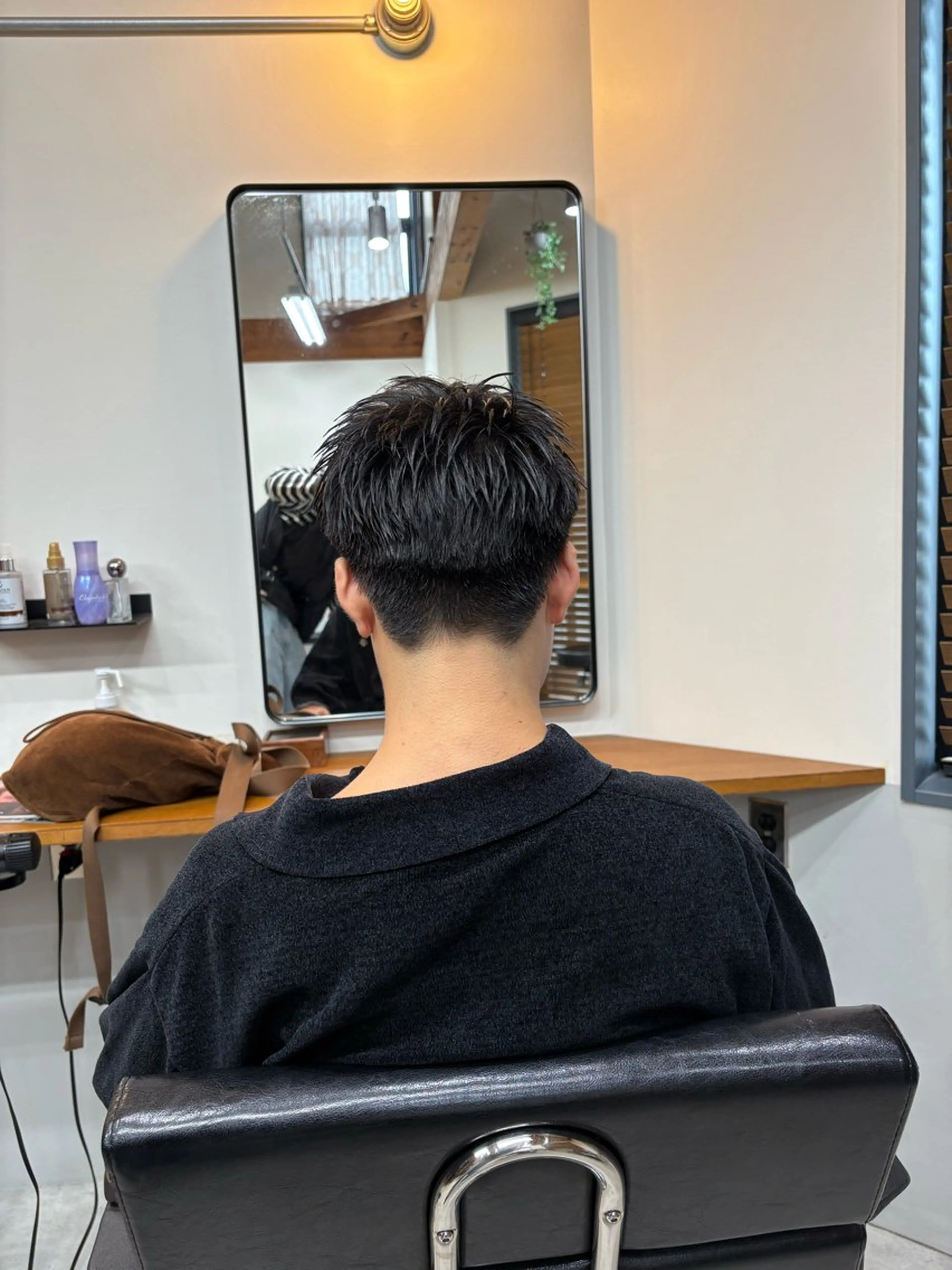 メンズ カット ヘアセット まろやかなベージュ 小池春樹のヘアスタイル