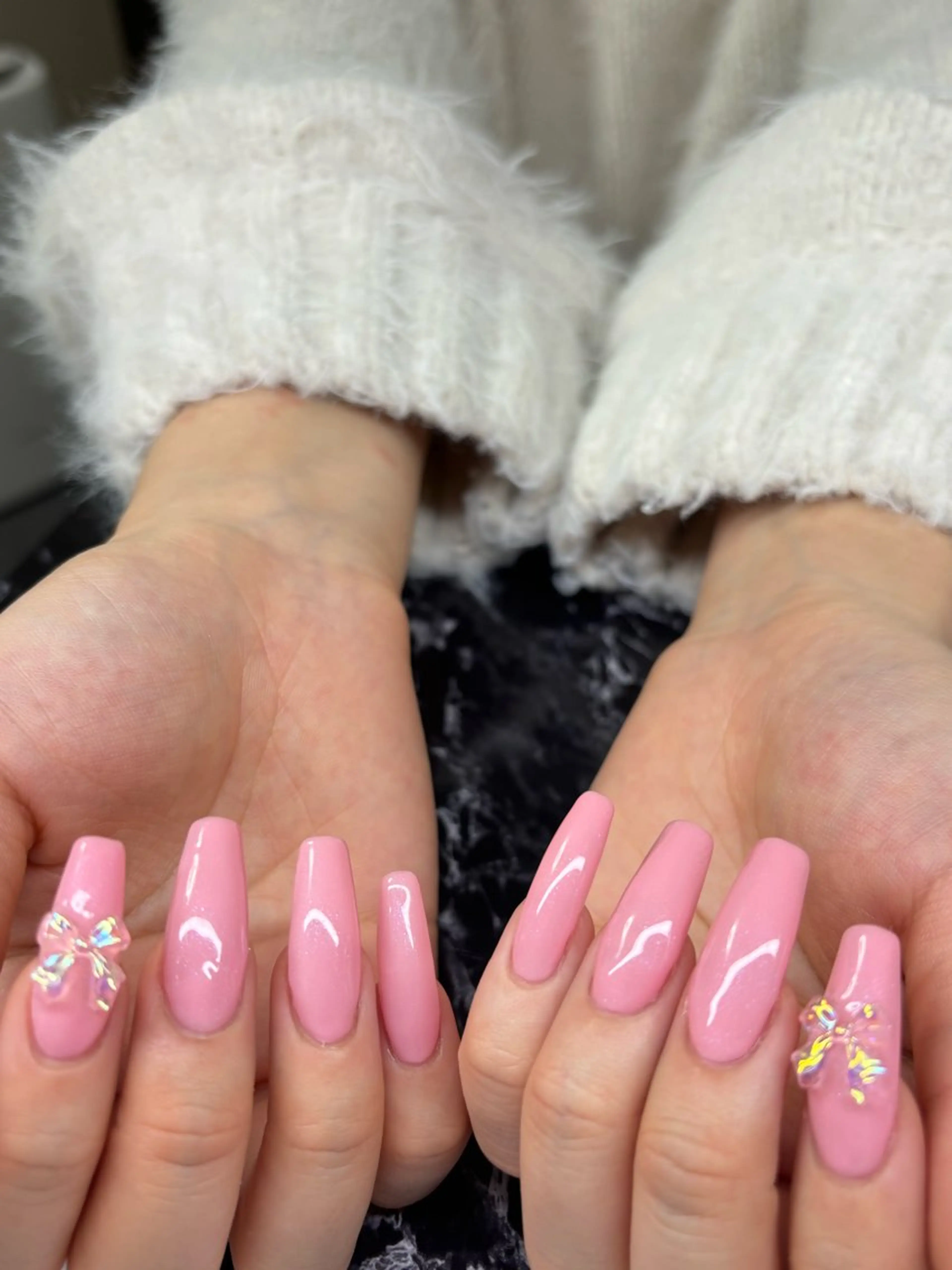 ネイル 長さ出し nailpark_ MITSUMEのネイルデザイン