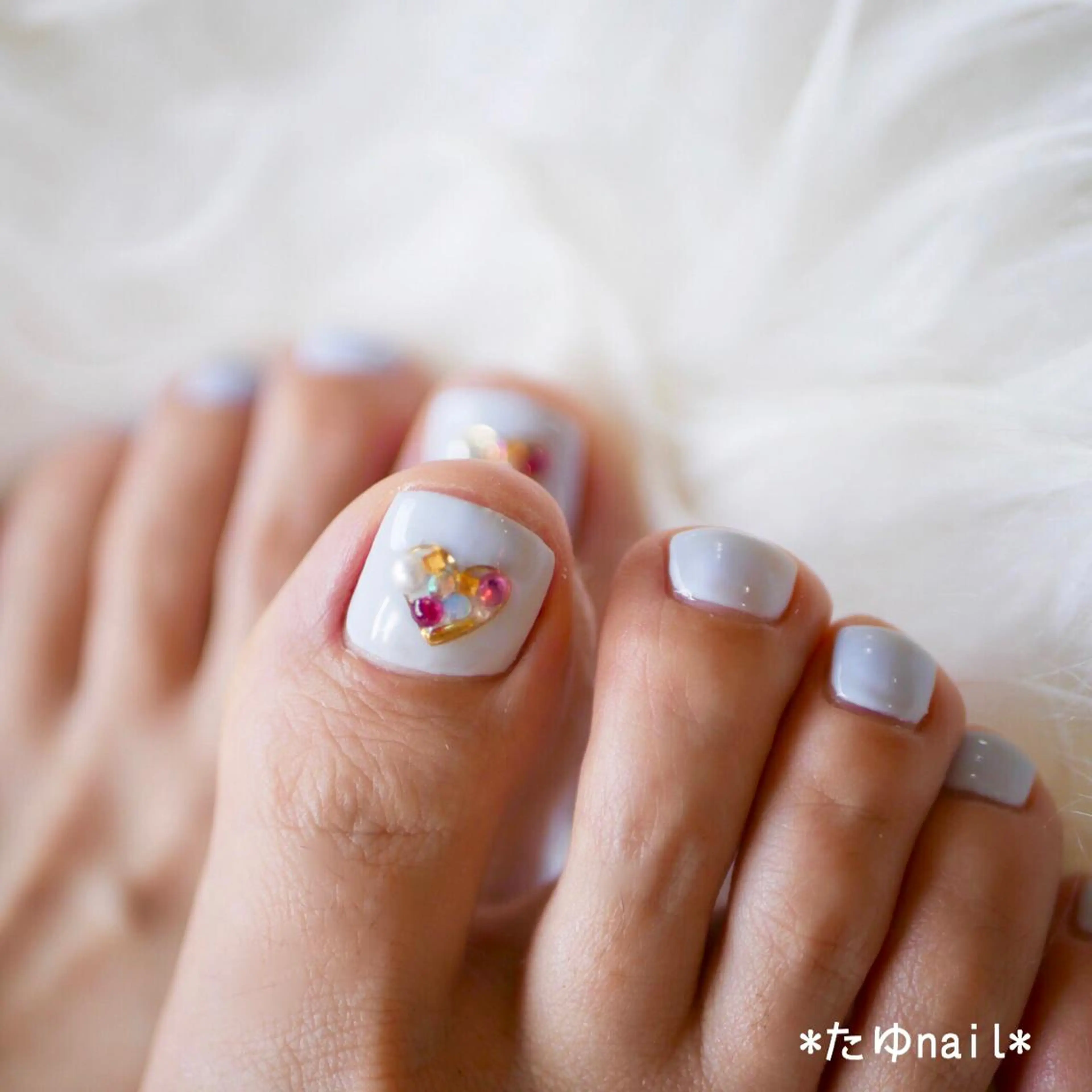 ネイル フットネイル ネイルサロン 【たゆnail】のネイルデザイン