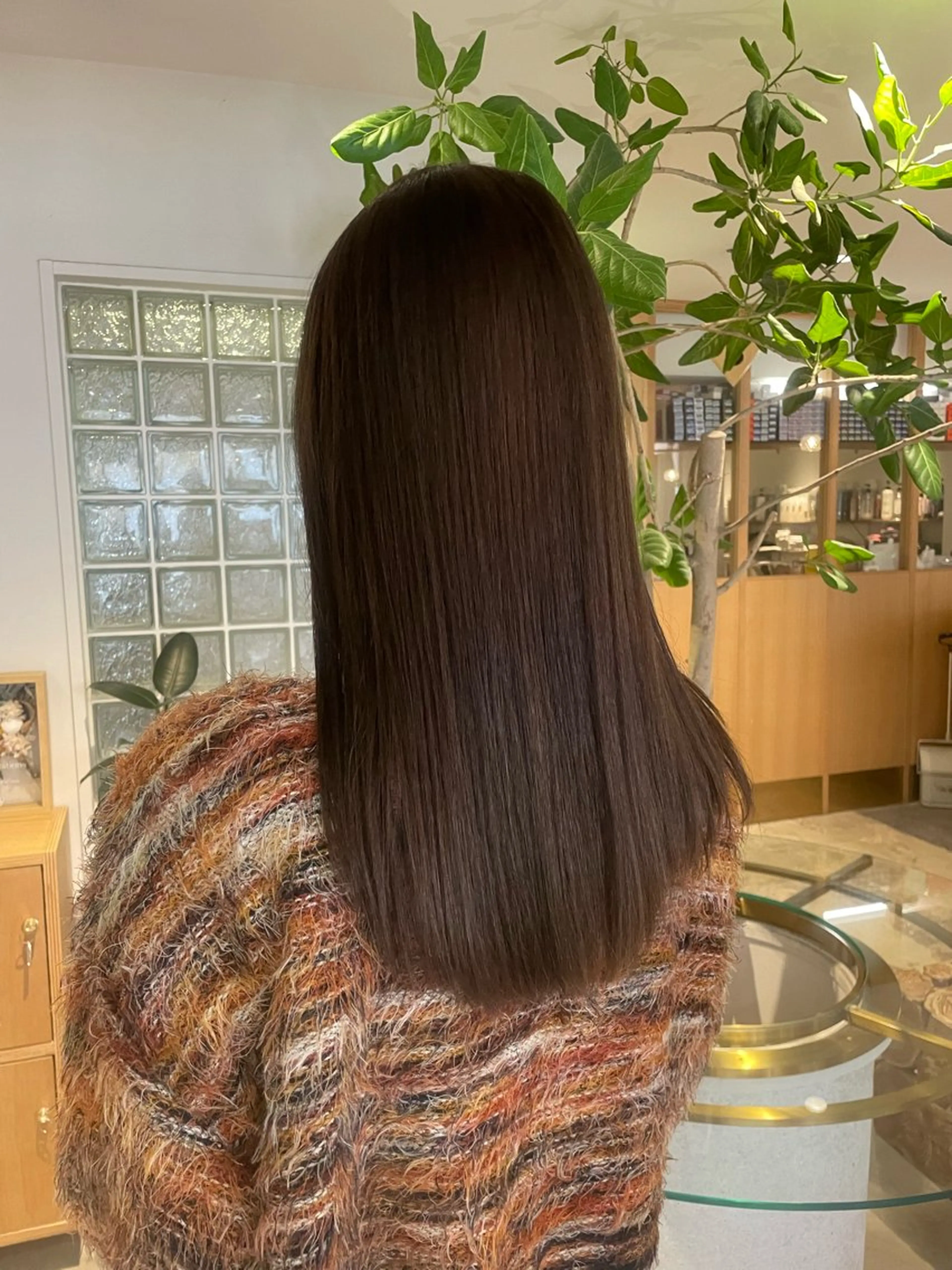 ロング 柔らかレイヤー× 透け感カラー/SUのヘアスタイル