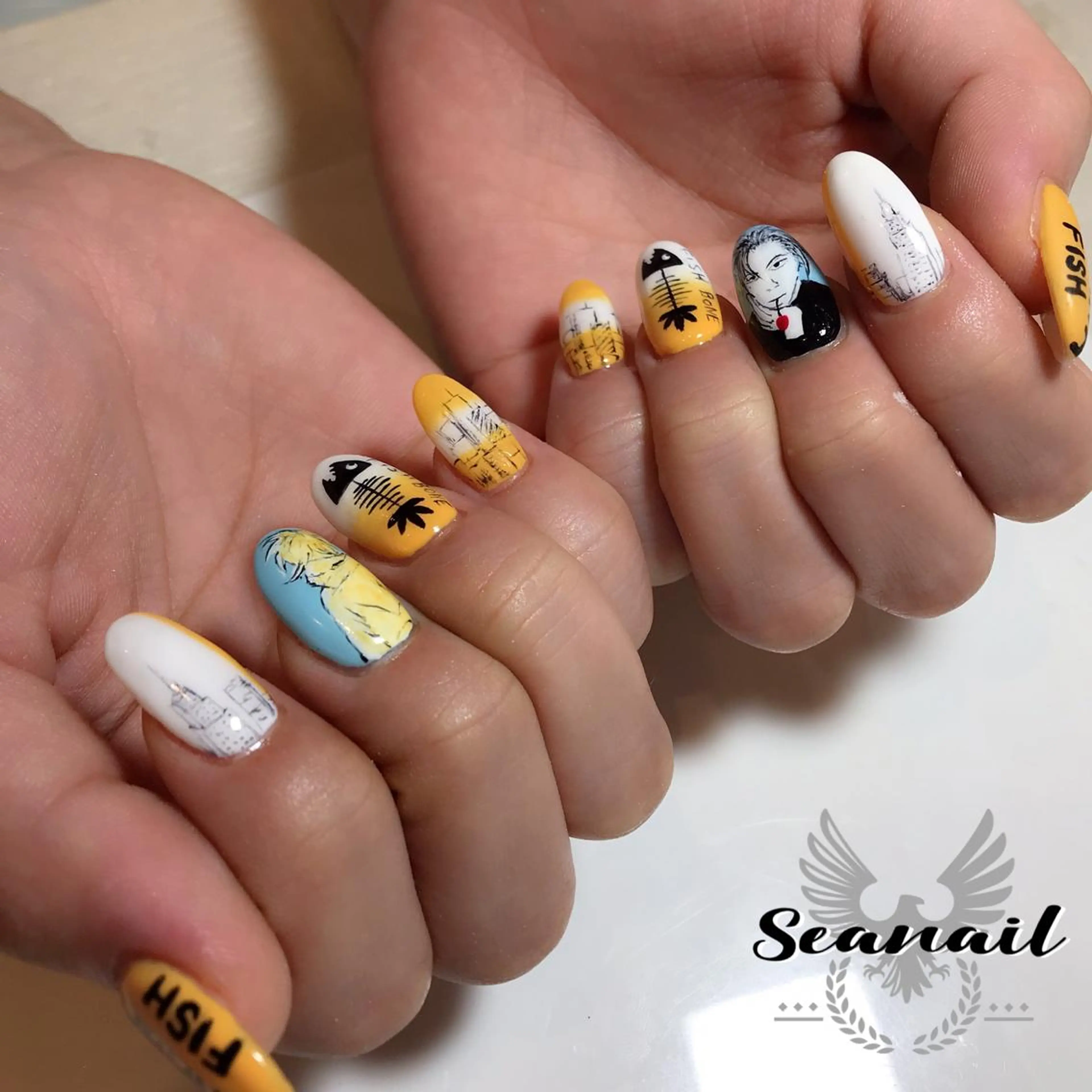 ネイル 小尾 栞のネイルデザイン