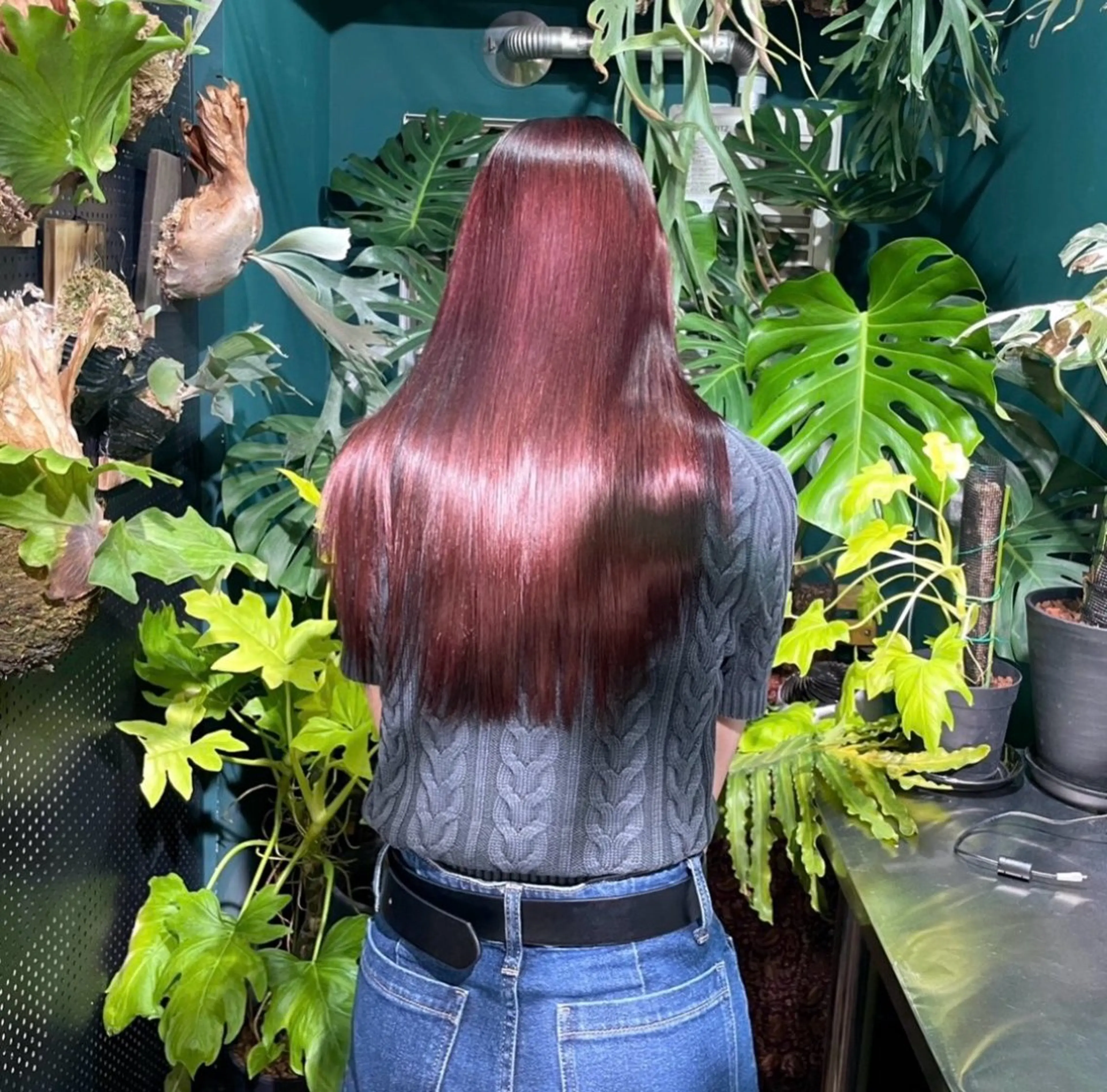 ロング カラー 仲村 真里奈のヘアスタイル