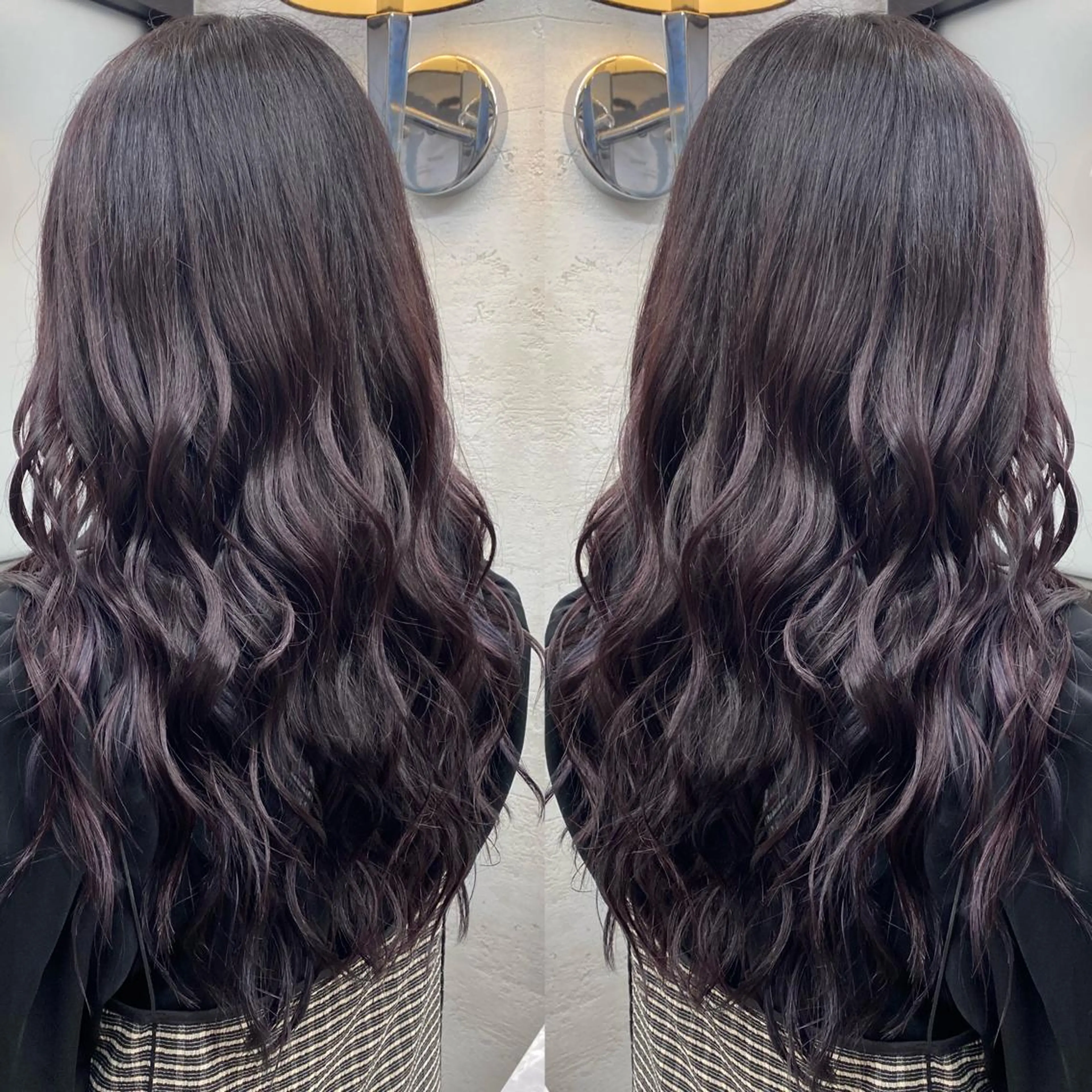 セミロング カラー 艶カラー吉祥寺🌸 KAZUEのヘアスタイル
