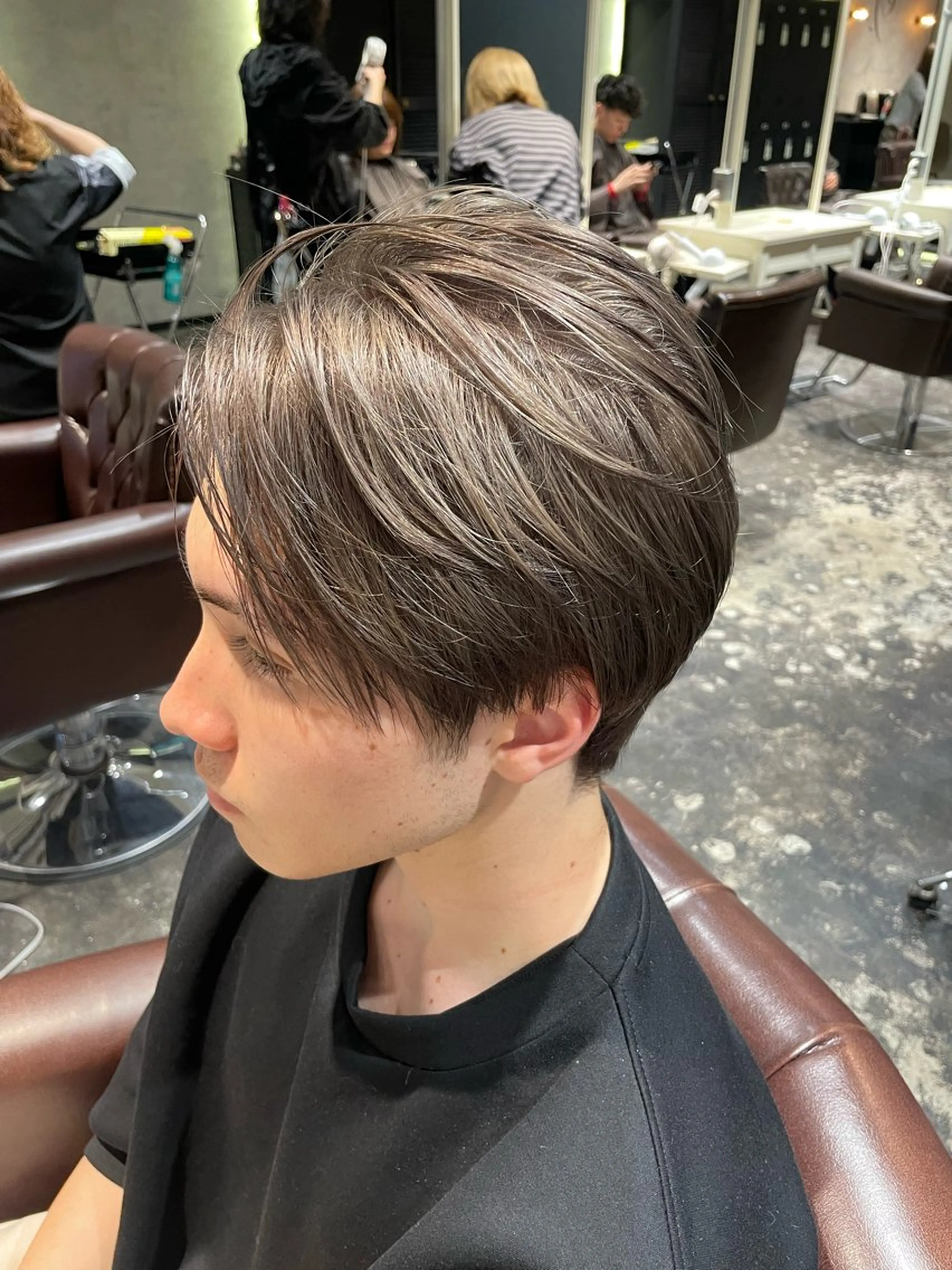 カラー メンズ カット ヘアカラー 💈メンズ職人 ルキト💈のヘアスタイル