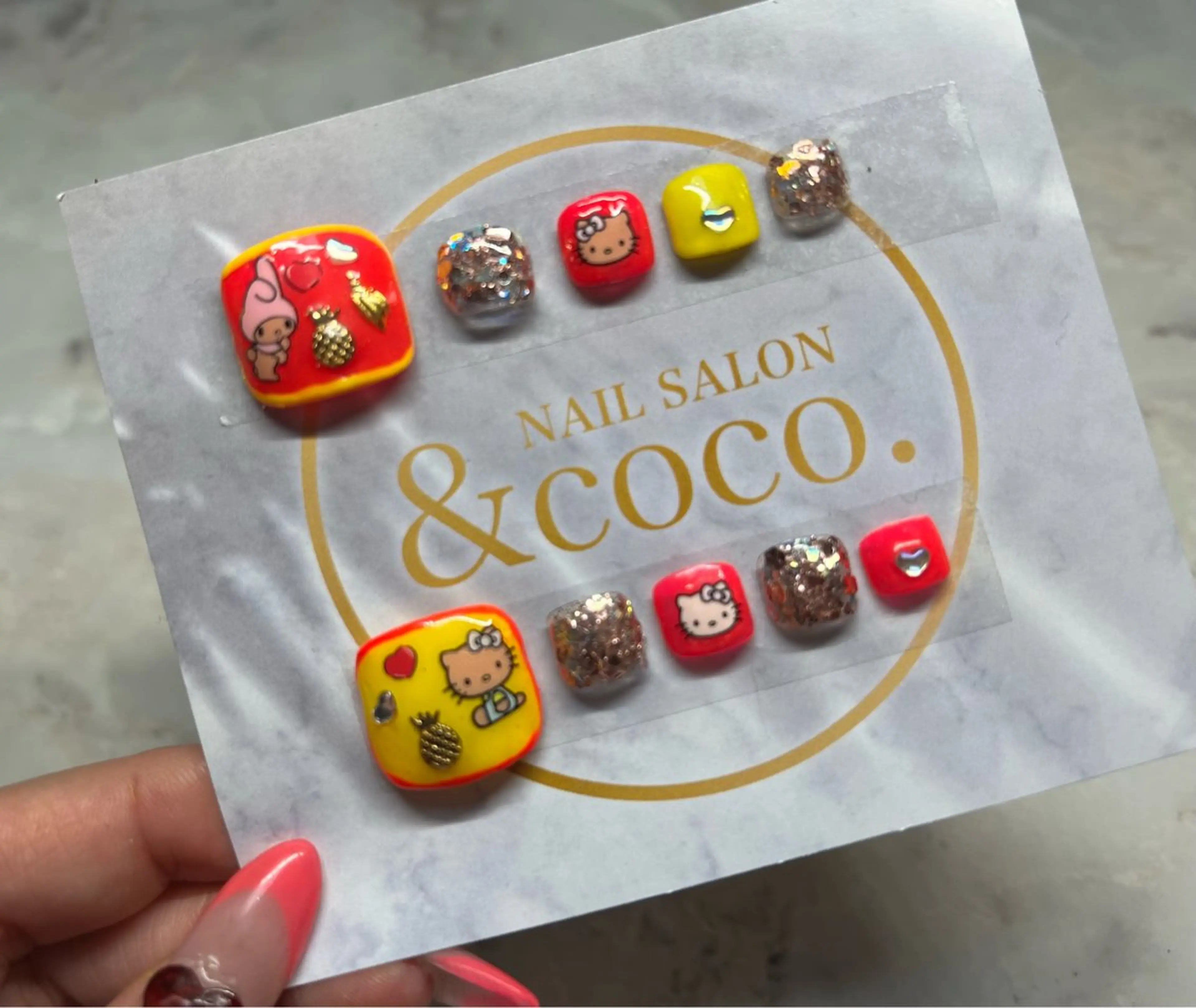 ネイル ネイルチップ その他(ネイル) ＆ coco.のネイルデザイン